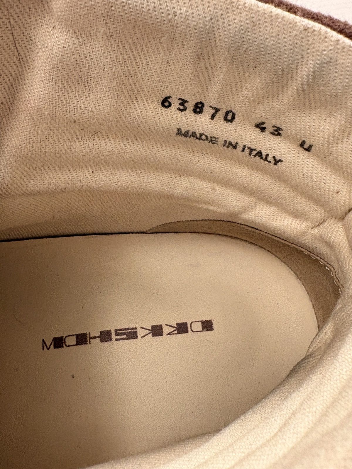 Rick Owens Rick Owens Brown Hi-Top Vans Size US 10 / EU 43 - 6 Thumbnail
