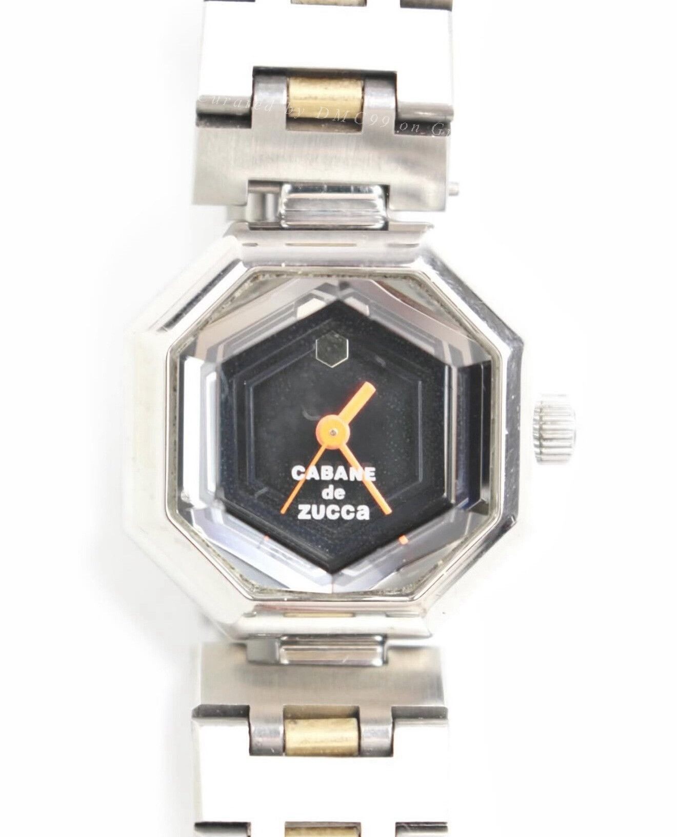 Vintage 2000S CABANE DE ZUCCA HEXAGON CRYSTAL DIAL WATCH Size ONE SIZE - 1 Thumbnail