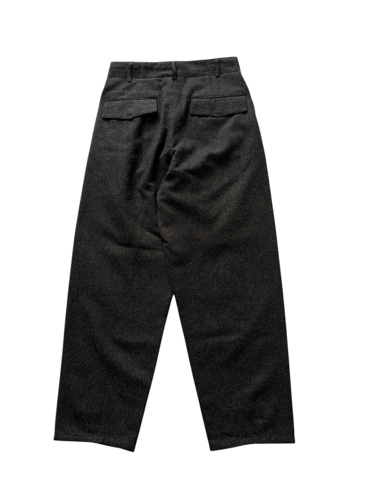 Yohji Yamamoto Y'S FOR MEN BAGGY WOOL BAGGY PANTS Size US 29 - 2 Thumbnail
