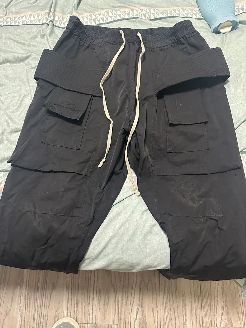 Rick Owens Rick Owens size xs Waxed work pants 2501-Nextarrow Size US 28 / EU 44 - 2 Thumbnail