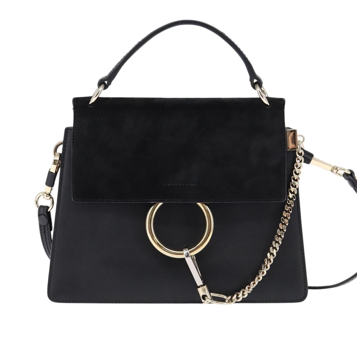 Chloe Chloe Faye Top Handle Bag Leather and Suede Size ONE SIZE - 1 Thumbnail