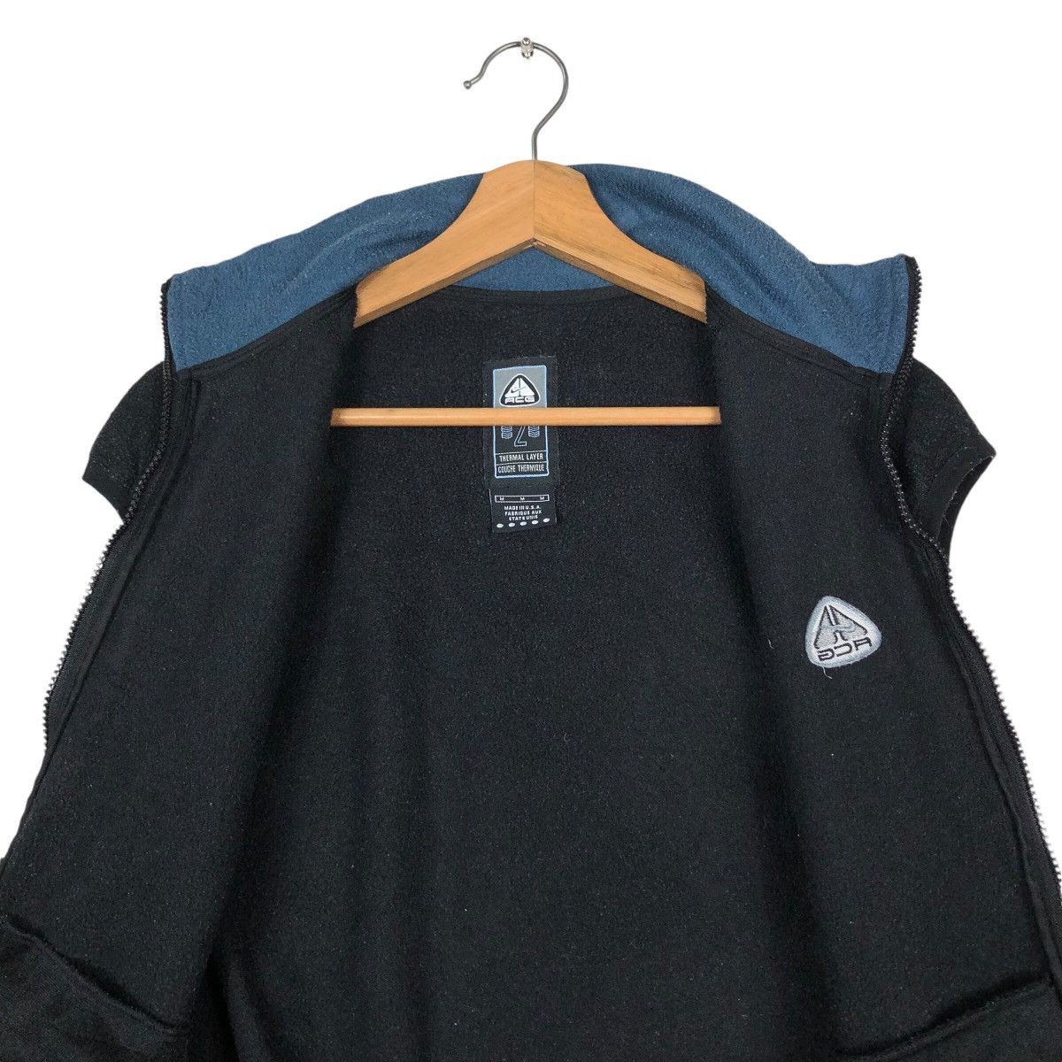 Nike ACG 📌Vintage Nike Acg Thermal Layer Fleece Vest Jacket Size US M / EU 48-50 / 2 - 15 Thumbnail