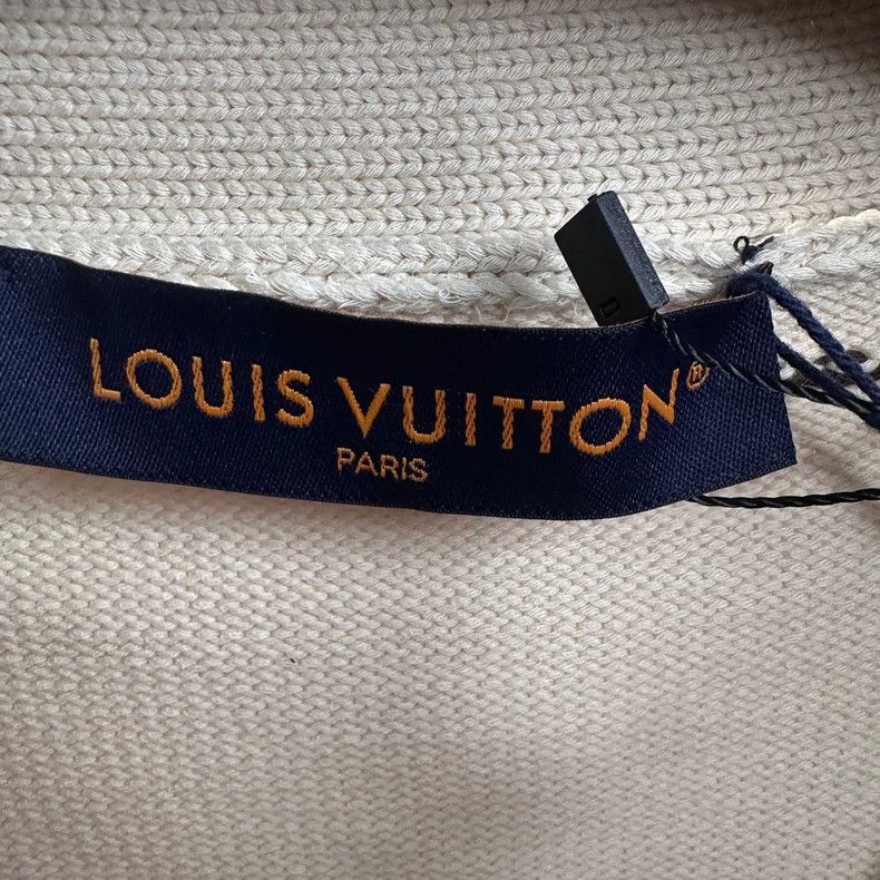 Louis Vuitton Louis Vuitton Tyler Co-Branded 24 New Cream Intarsia Knit Size US L / EU 52-54 / 3 - 3 Thumbnail