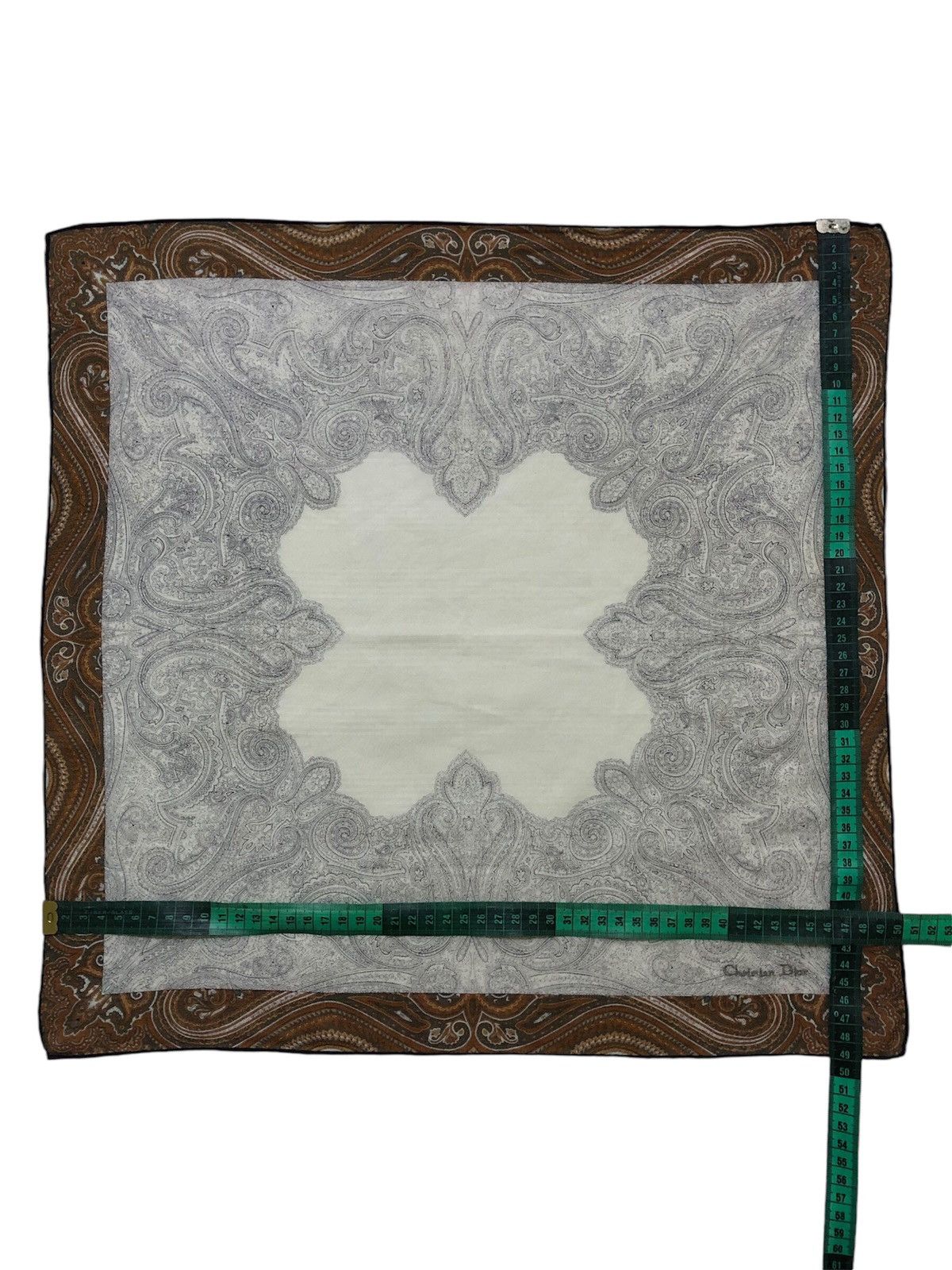 Christian Dior Monsieur × Vintage Vintage Cristian Dior Handkerchief Size ONE SIZE - 9 Thumbnail