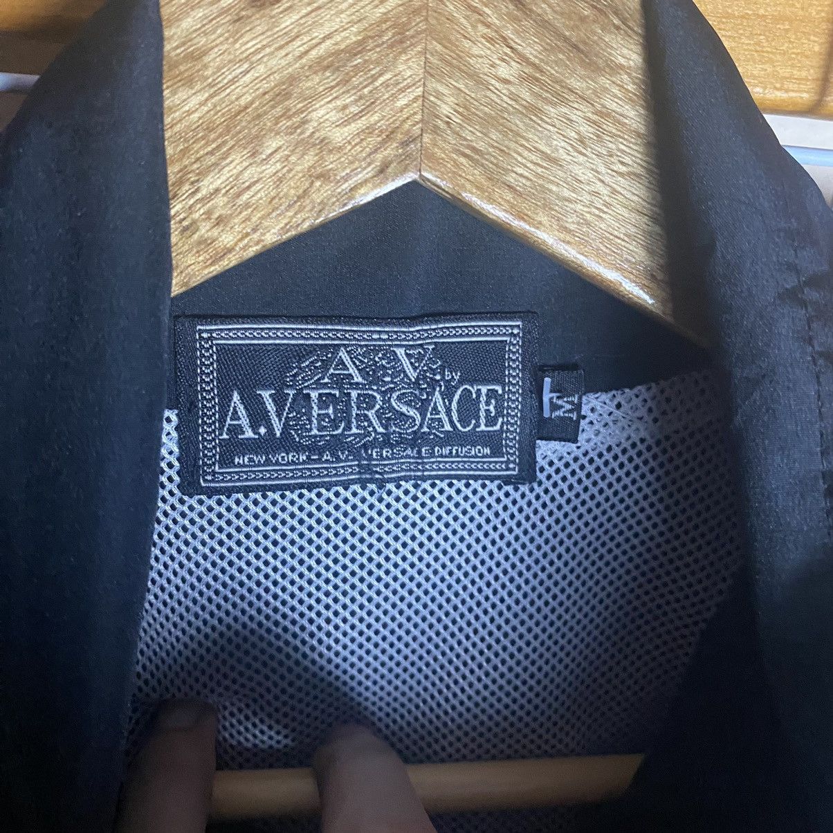 Vintage Vintage A.V. VERSACE Hoodie big logo MADUSA nice designer Size US L / EU 52-54 / 3 - 11 Thumbnail