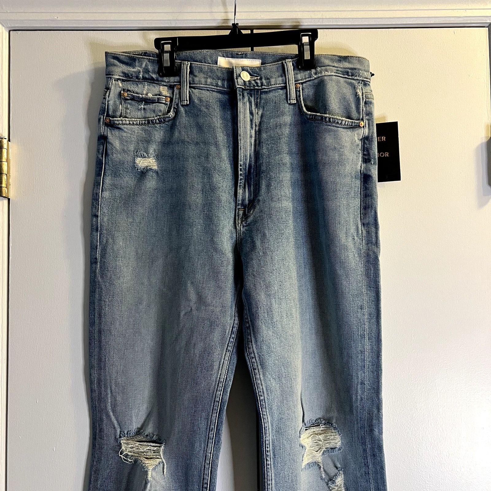 MOTHER mother high waisted rider skimp the confession jeans size 32 Size 32" / US 10 / IT 46 - 5 Thumbnail