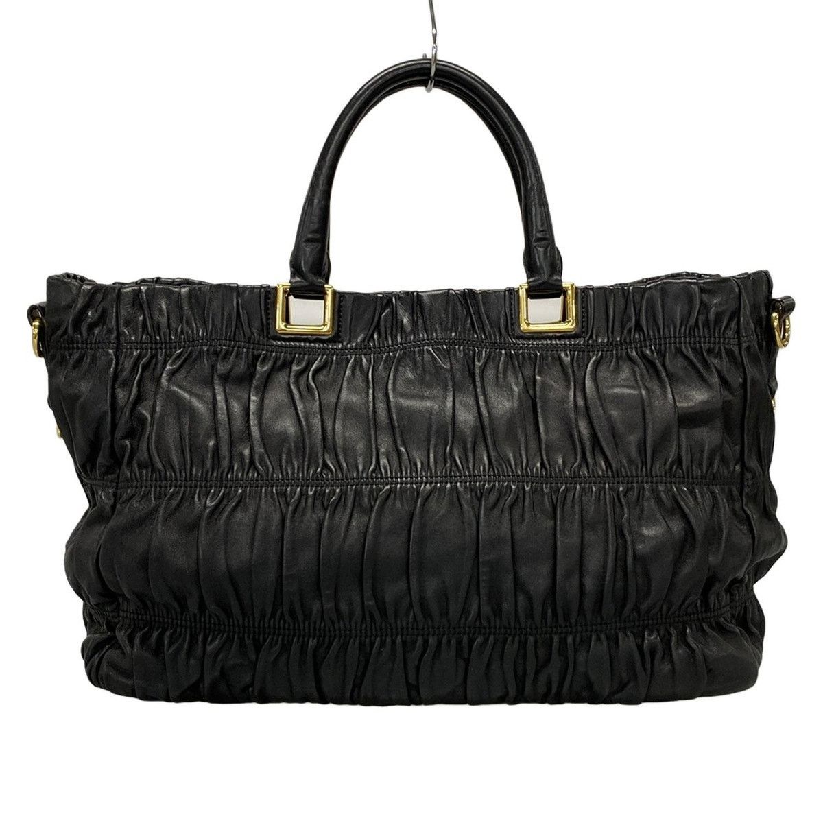 Prada PRADA Gathered Bag Tote Bag BN2076 Size ONE SIZE - 3 Thumbnail