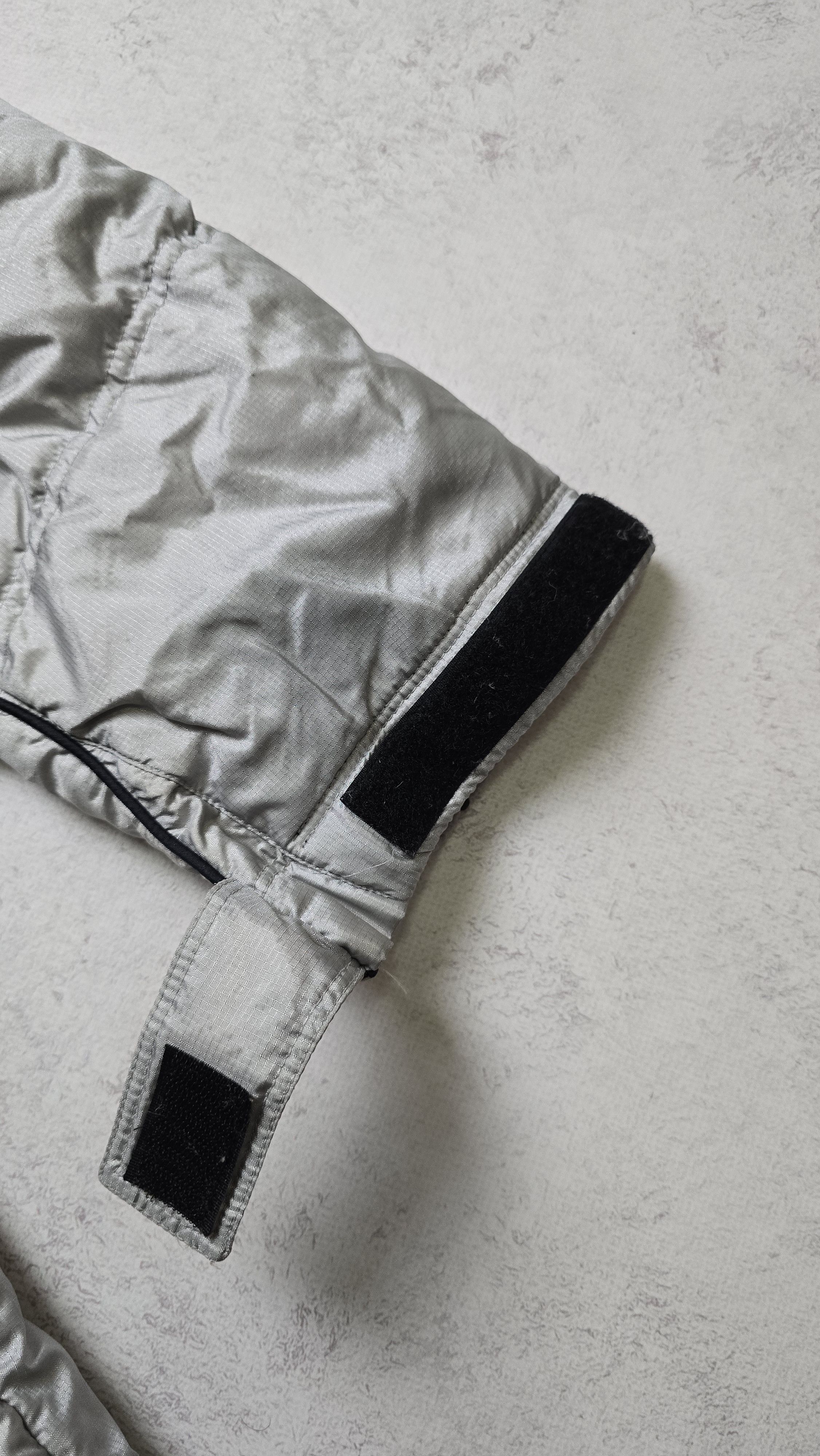 Nike Nike Vintage Y2K Silver Down Puffer Jacket Heavy Winter Coat Size US M / EU 48-50 / 2 - 15 Thumbnail