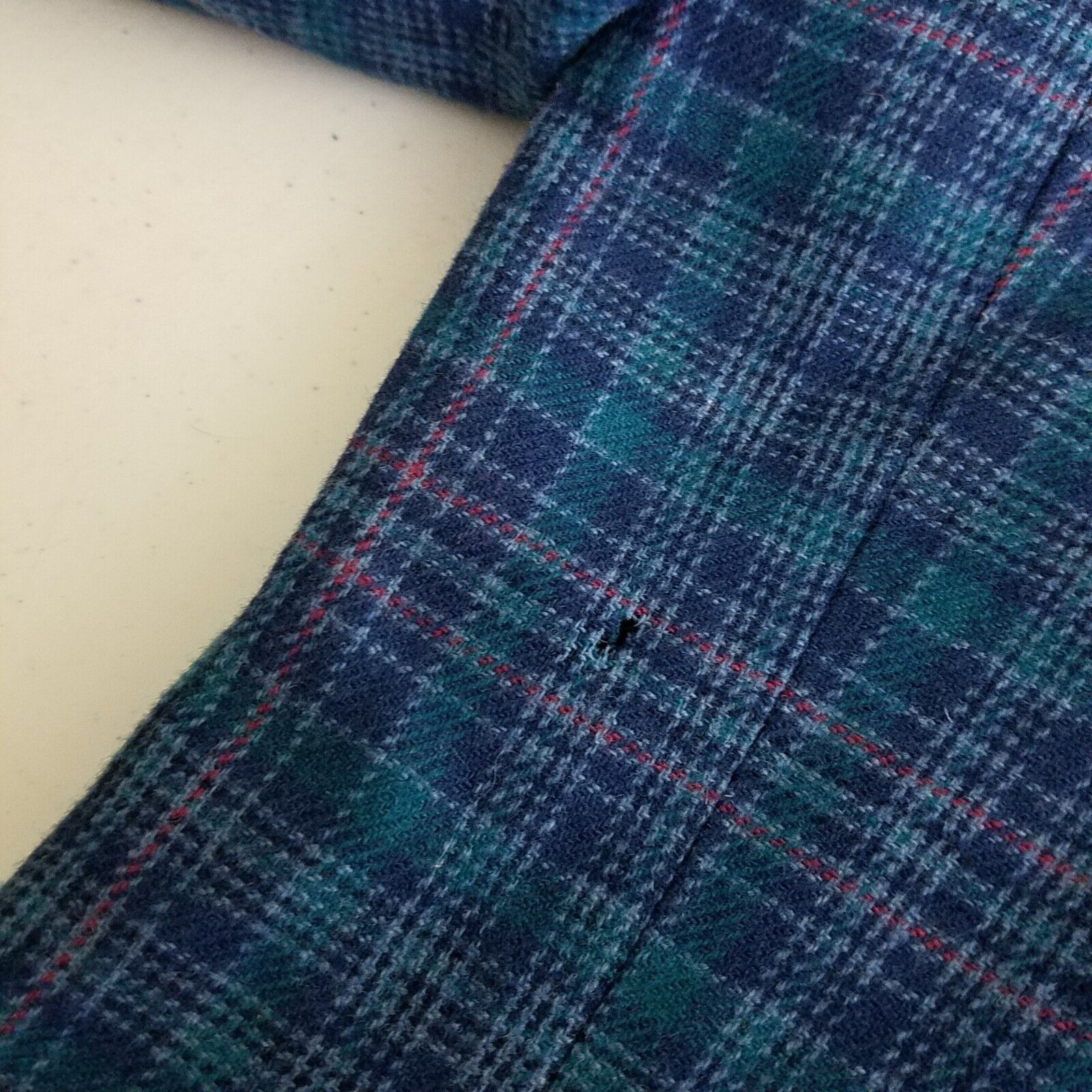 Pendleton Vtg Pendleton Tartan Plaid 100% Virgin Wool Blazer Jacket Size S / US 4 / IT 40 - 9 Thumbnail