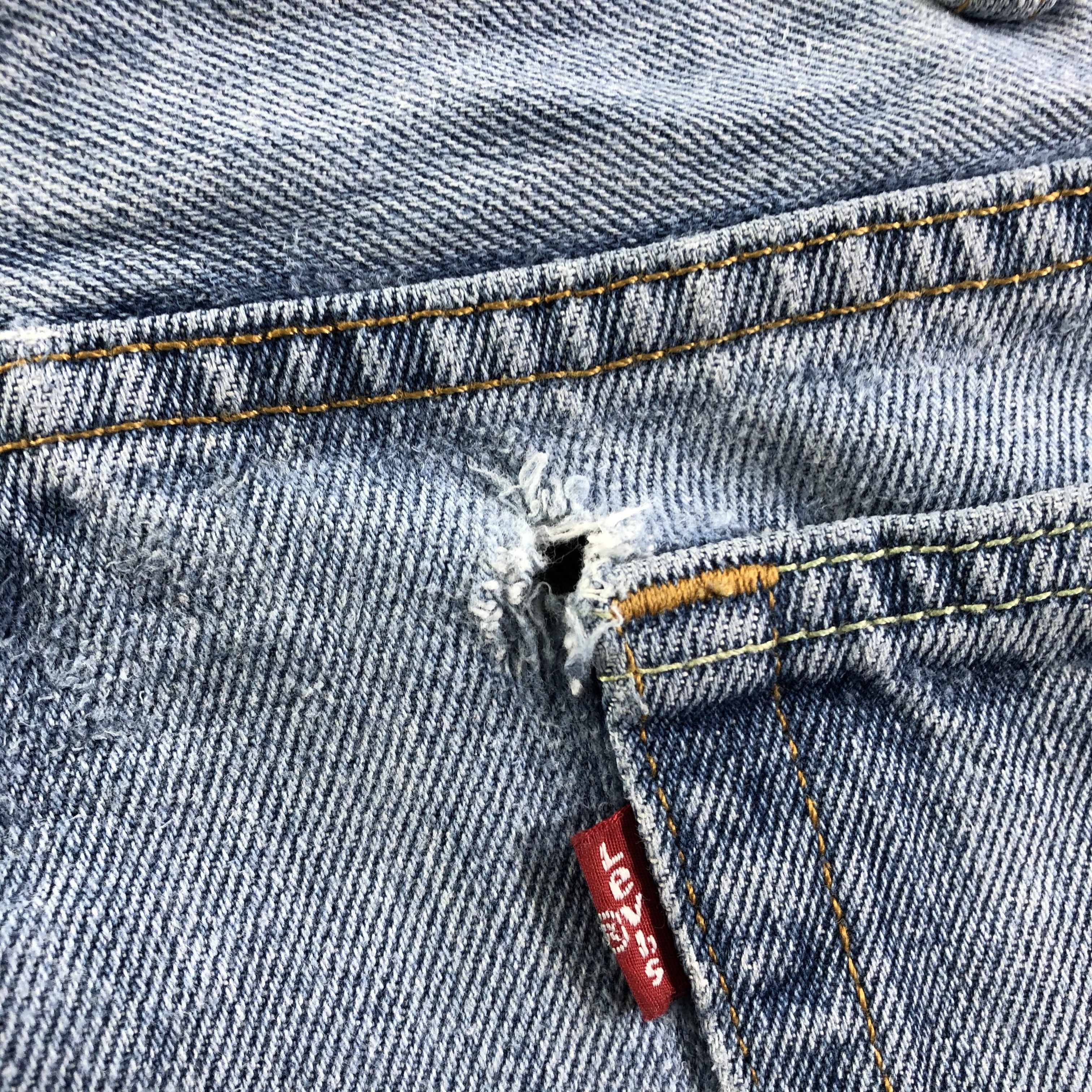 Levi's Vintage Blue Wash Levis 517 Jeans-J3532 Size US 33 - 9 Thumbnail