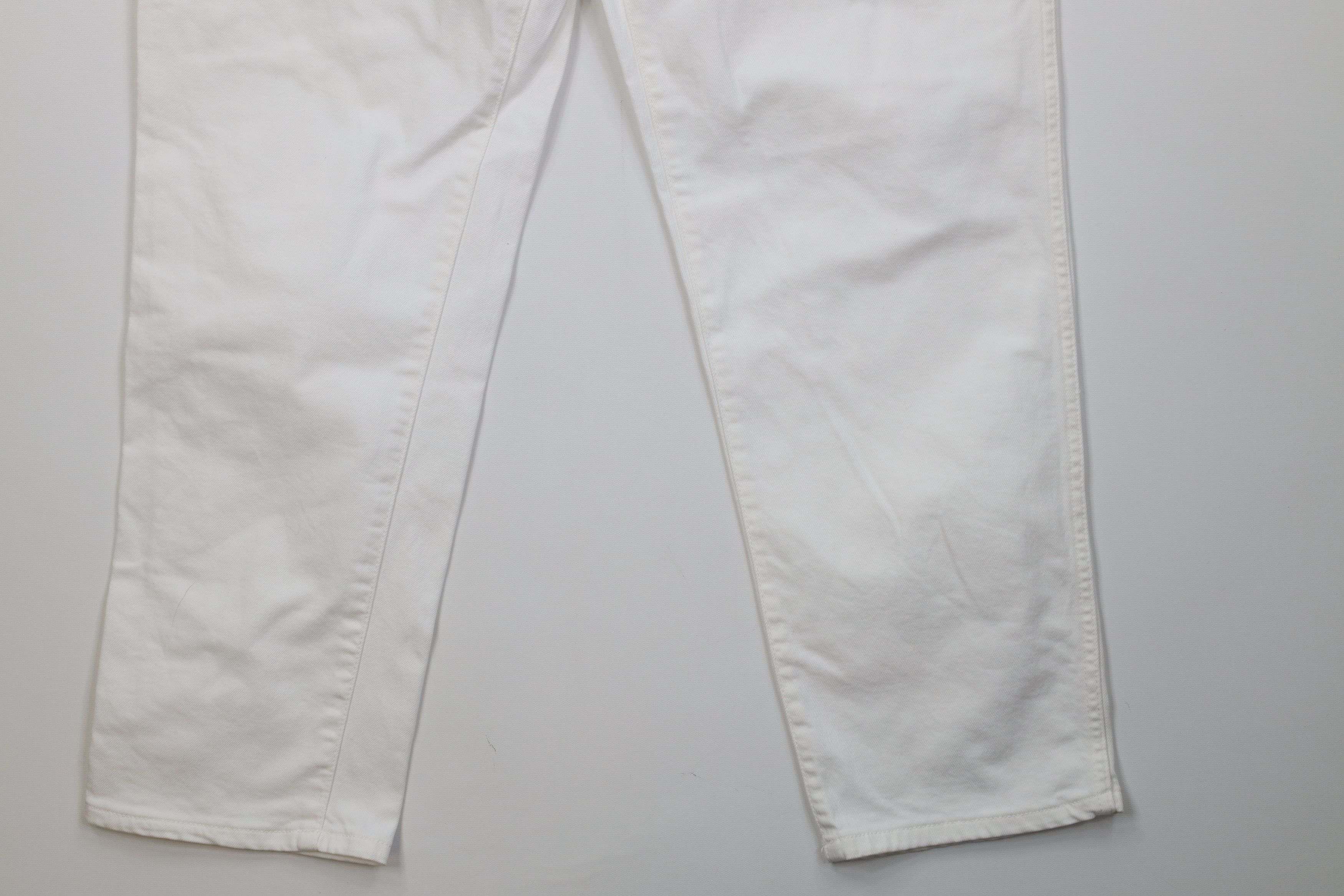 Banana Republic Banana Republic Relaxed Baggy Denim Jeans White Stretch Size 38" / US 16 / IT 52 - 5 Thumbnail