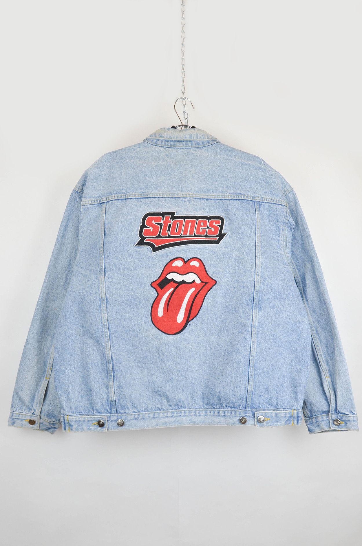 Vintage 80’s jacket hot “The Rolling Stones”