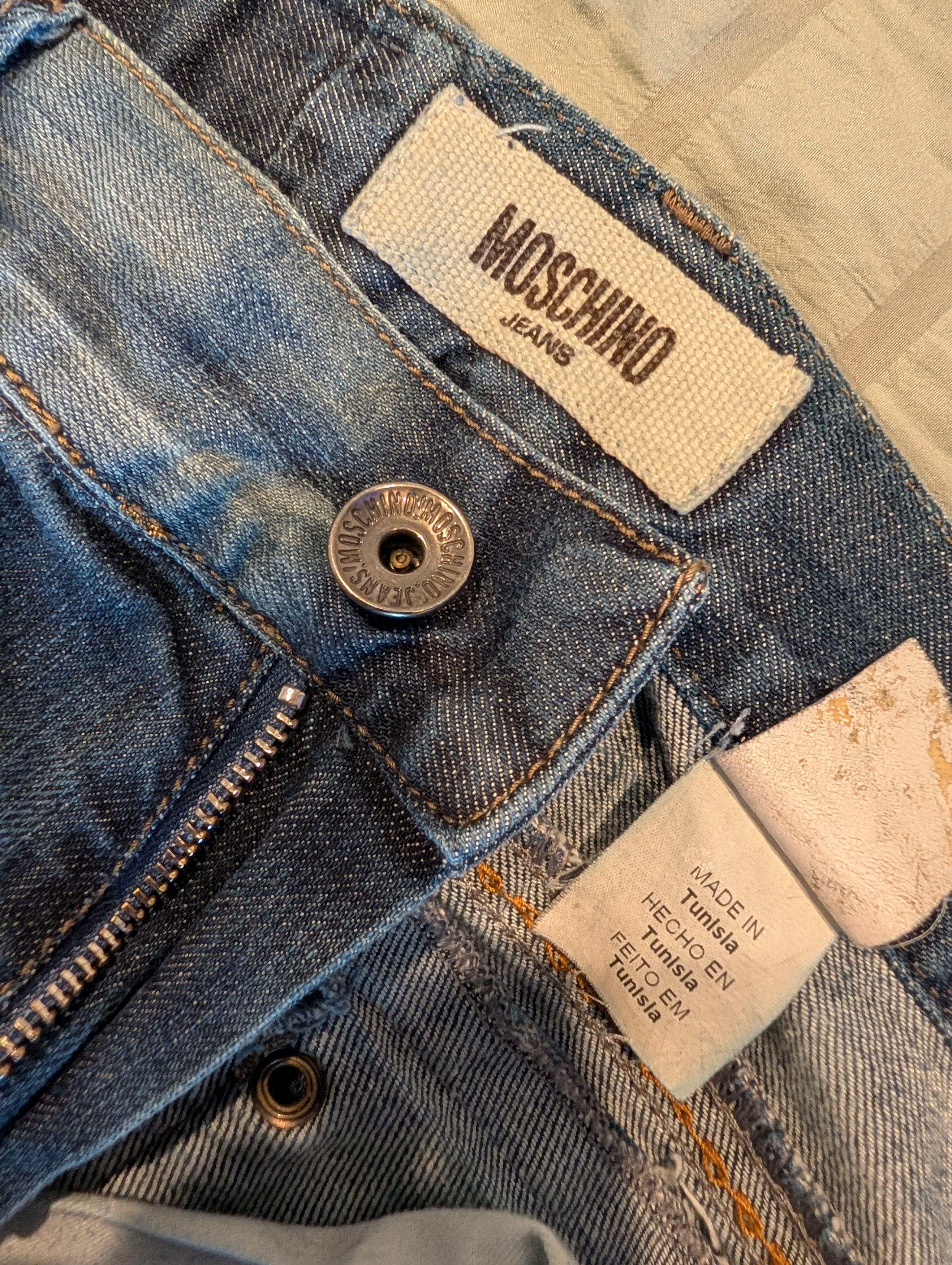 Moschino Archival Moschino Jeans Y2K Industrial Strap Detail Denim Size US 32 / EU 48 - 9 Thumbnail
