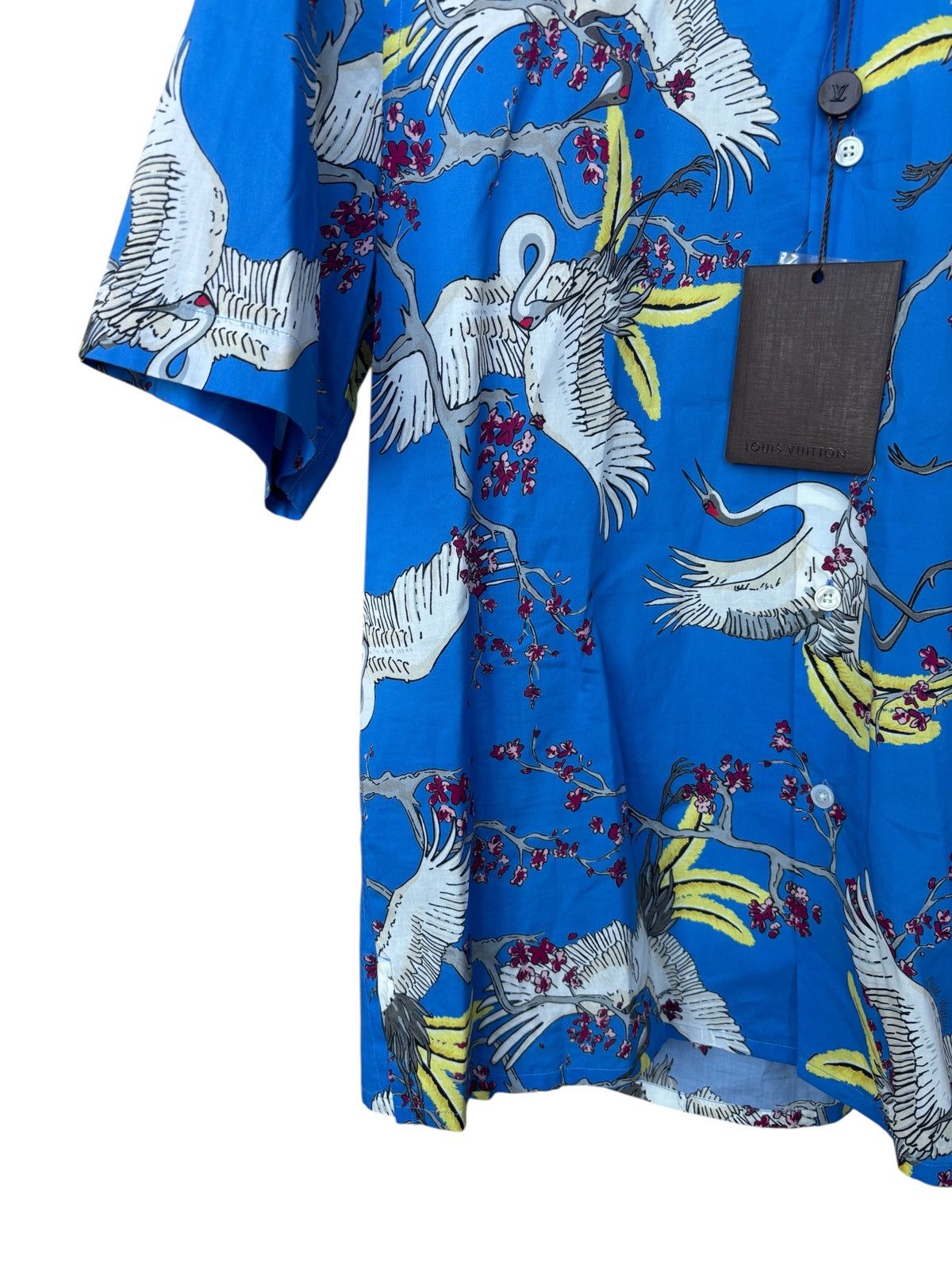 Louis Vuitton Louis Vuitton Crane Hawaii Shirt Size US M / EU 48-50 / 2 - 5 Thumbnail