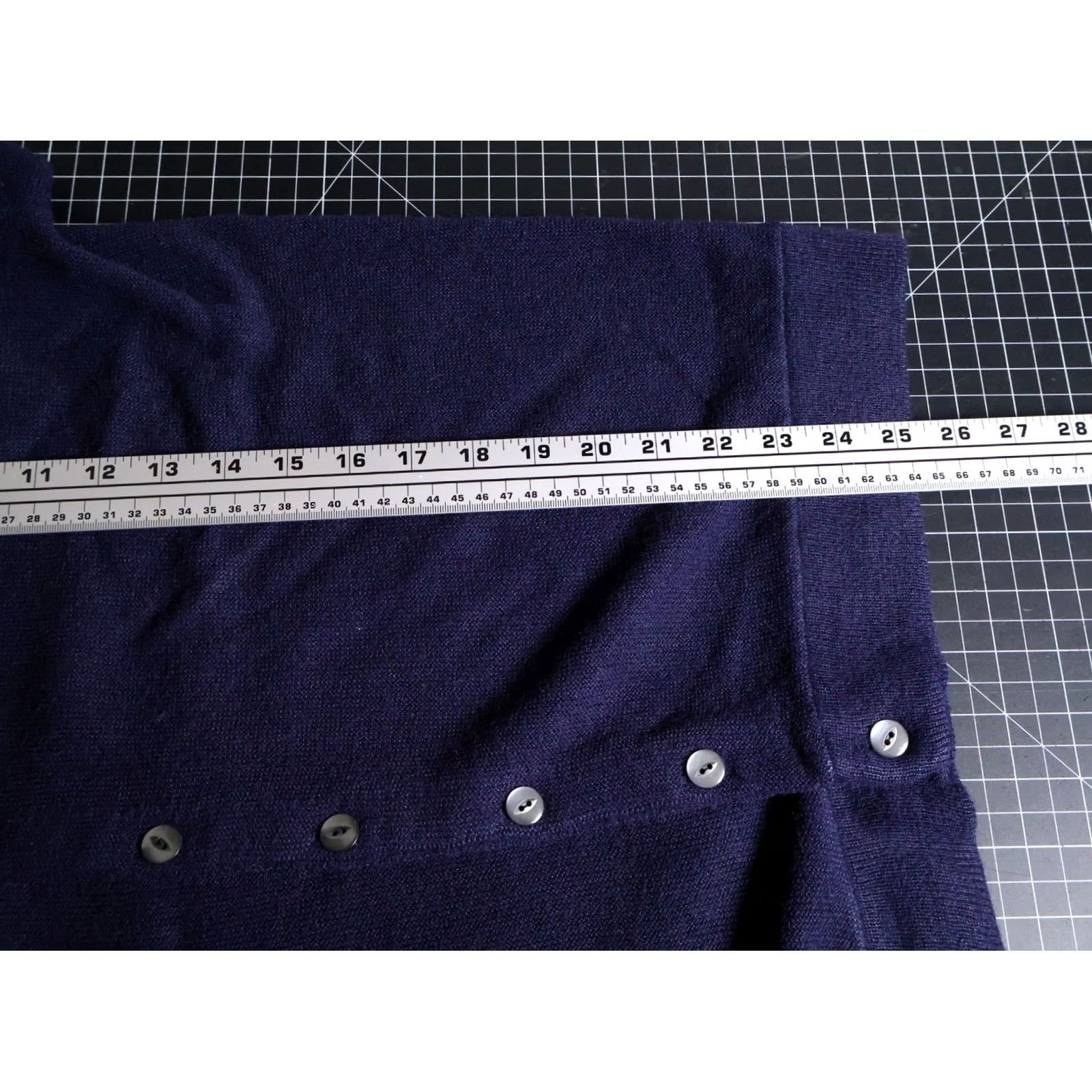 Vintage VINTAGE Grandpa Style Cardigan King Sportswear Sweater Men's Large Dark Blue VTG Size US L / EU 52-54 / 3 - 7 Thumbnail