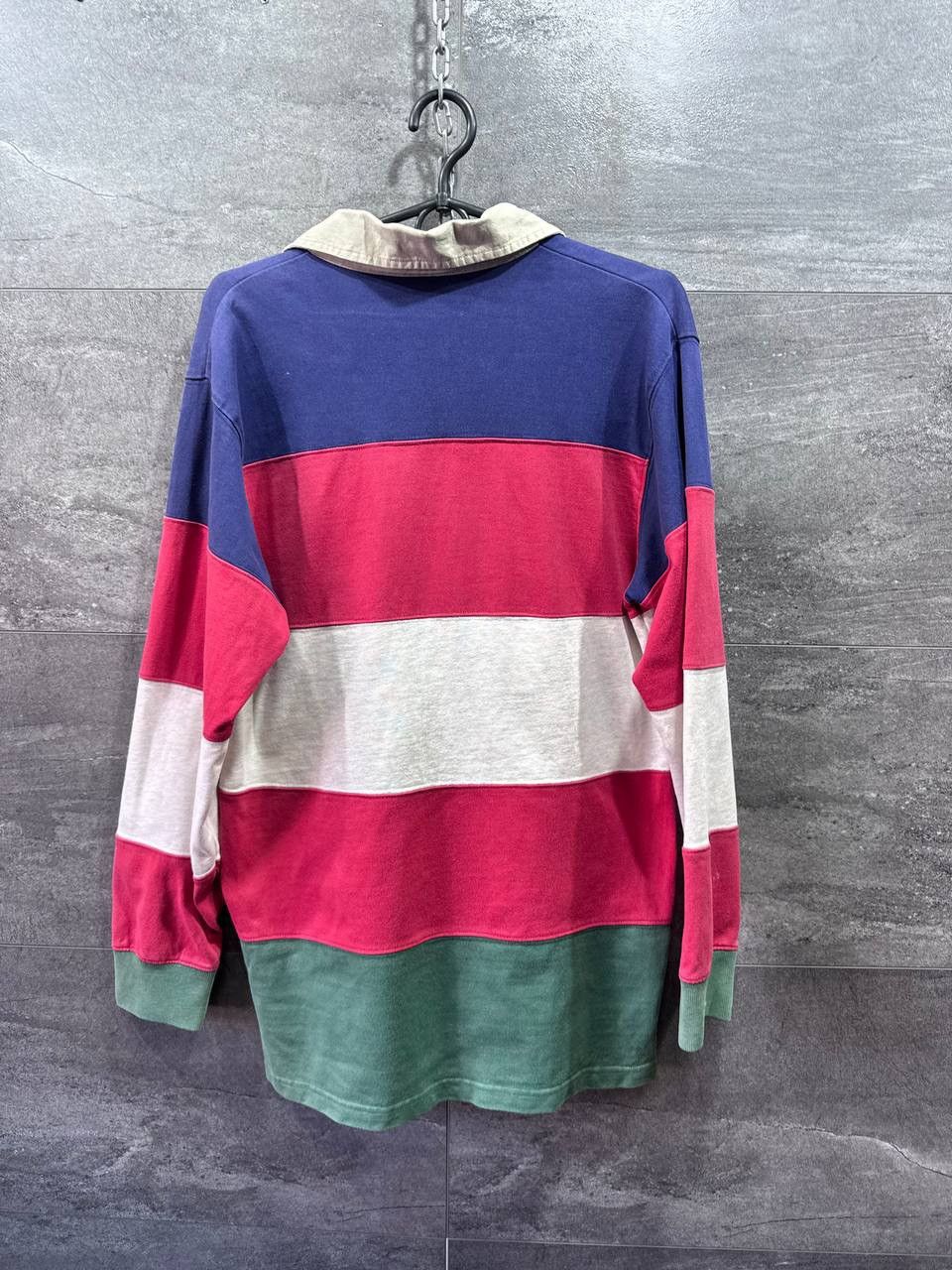 Polo Ralph Lauren Ralph Lauren Polo Shirt Rugby Casual Outdoor Striped Cotton Size US S / EU 44-46 / 1 - 19 Thumbnail