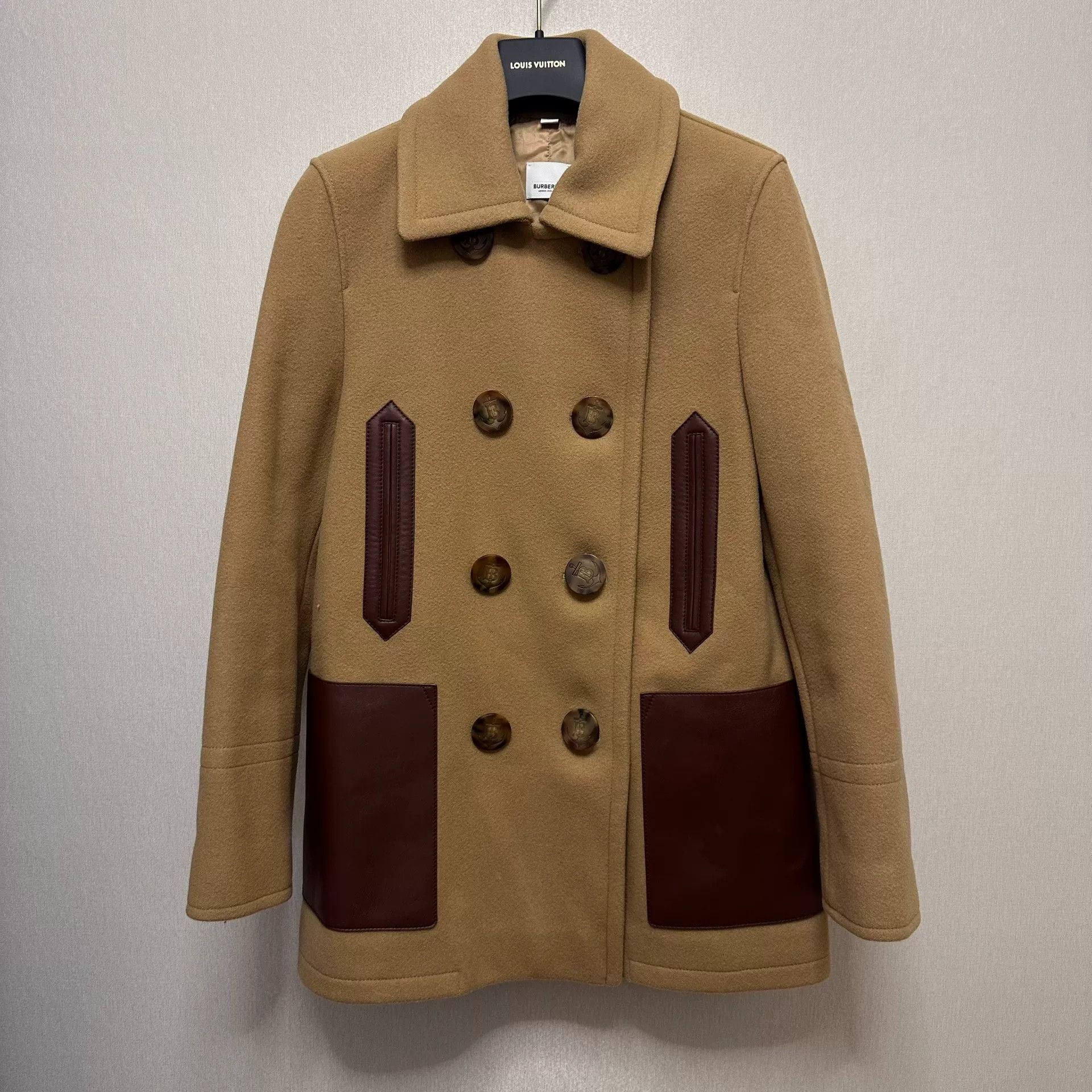 Burberry Burberry Wool Coat it_40 Women Size S / US 4 / IT 40 - 1 Thumbnail