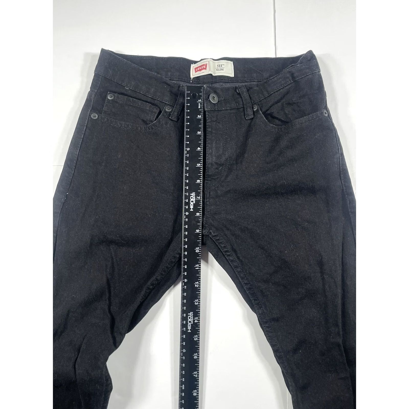 Levi's Levi's Jeans Men 28Wx28L Black 511 Slim Straight Denim Pants Casual Regular Mens Jeans 511 Cowboy 500 Series Model Levis 511 Mens Black Straight Jeans Size US 28 / EU 44 - 3 Thumbnail