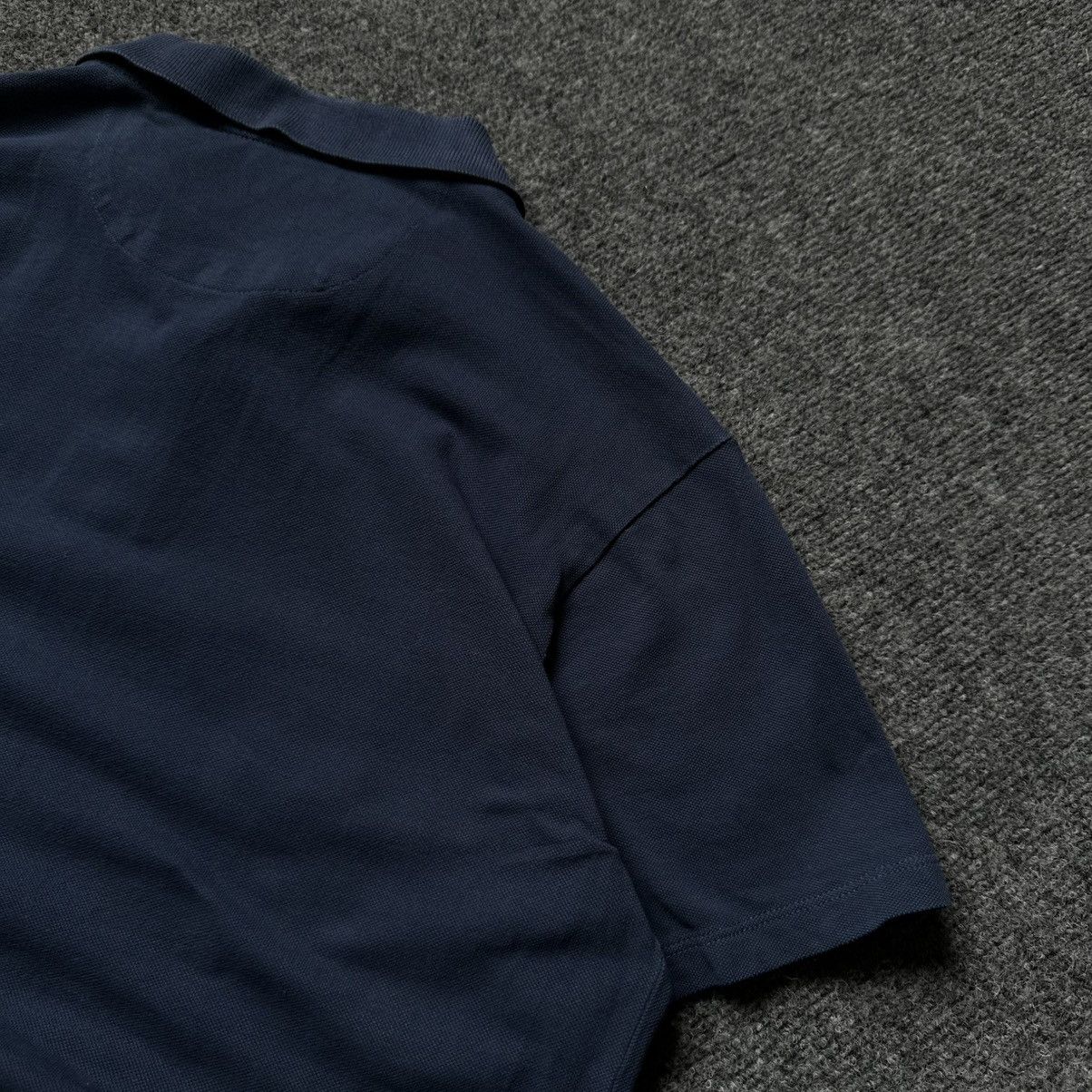 Trussardi Luxury Trussardi Polo Size M Dark Blue Y2K 00s Old Money It Size US M / EU 48-50 / 2 - 14 Thumbnail