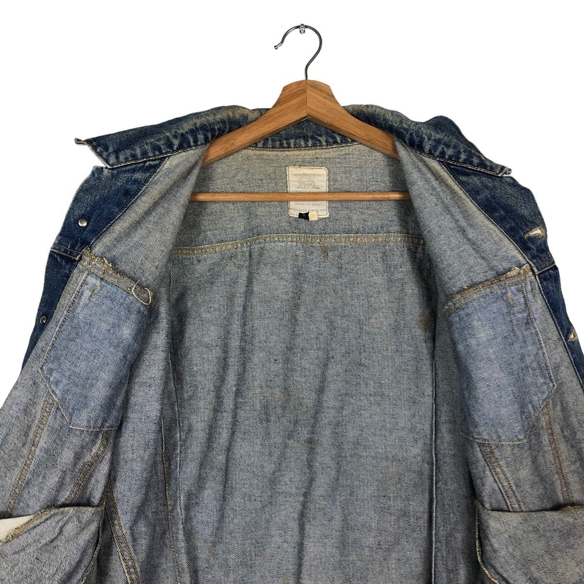 Japanese Brand 🔥Vtg Trucker Denim Jacket Bendorn Japan Issey Miyake Size US M / EU 48-50 / 2 - 14 Thumbnail