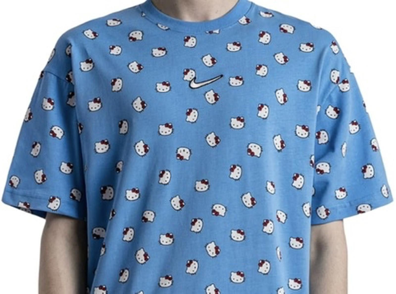 Nike Nike x Hello Kitty All Over Print T-Shirt - Blue - XXL Size US XXL / EU 58 / 5 - 4 Thumbnail