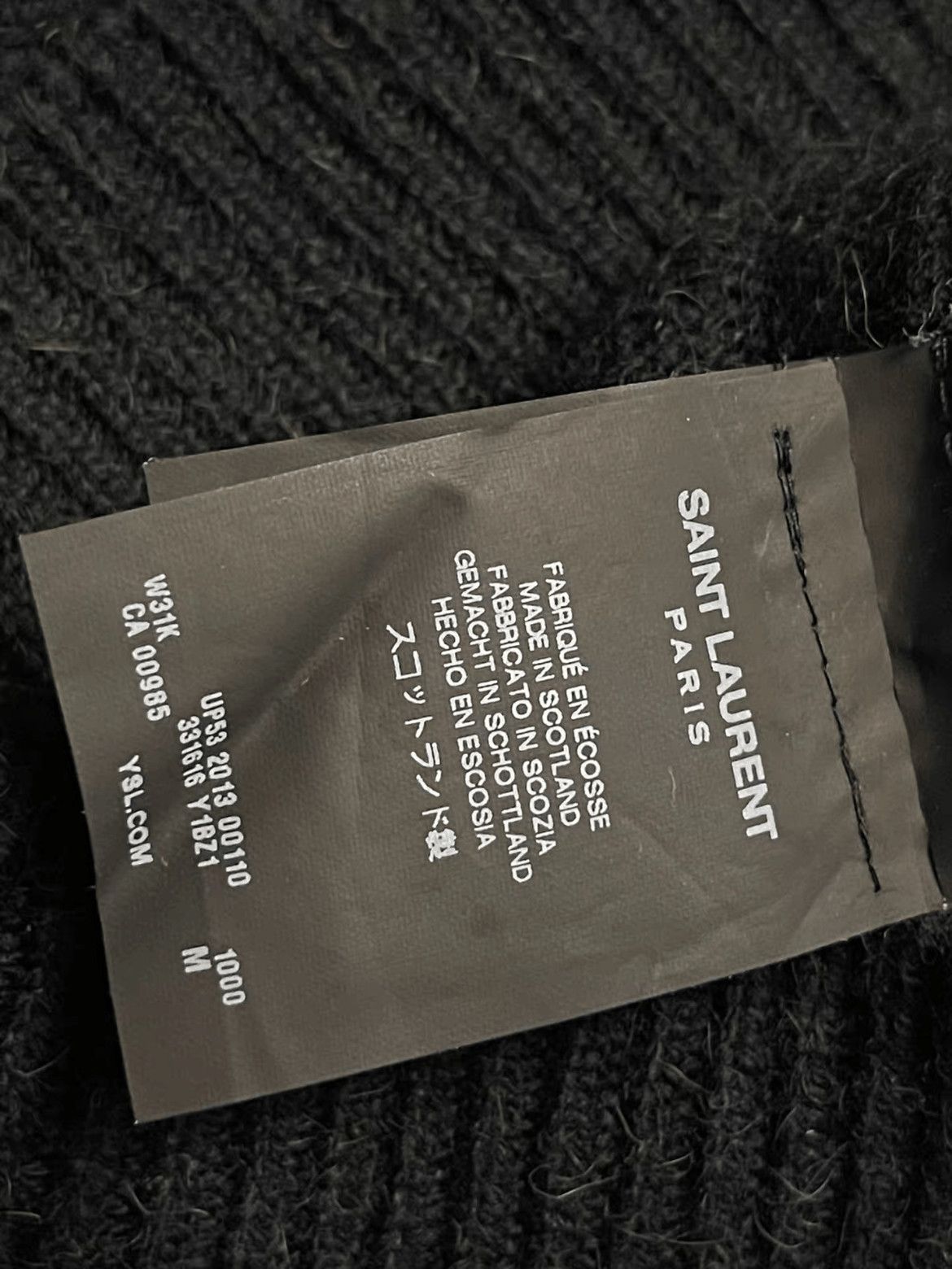 Saint Laurent Paris Saint Laurent Paris 13AW Runway OS Rivet Cardigan Size US M / EU 48-50 / 2 - 3 Thumbnail