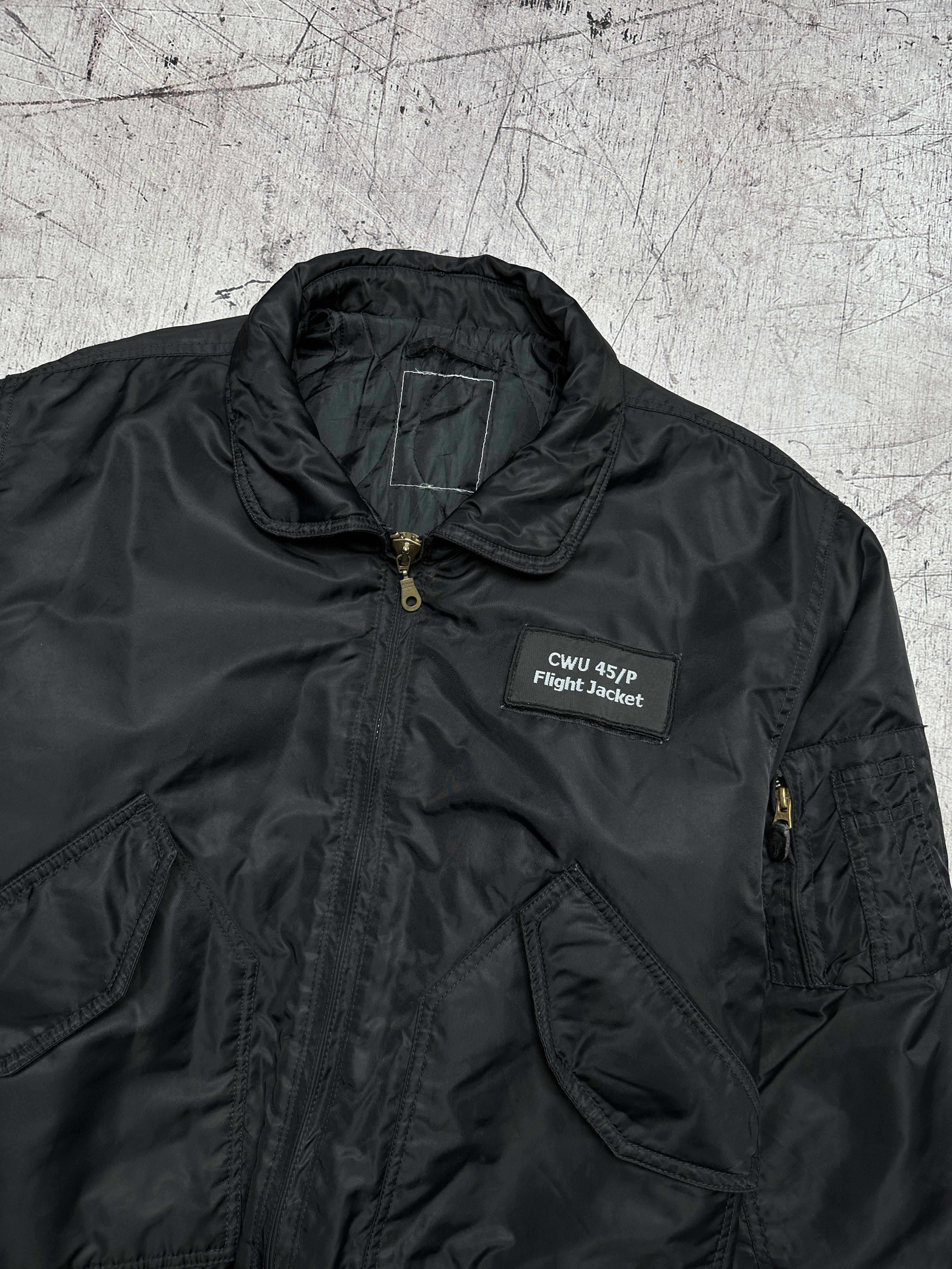 Vintage CWU Bomber Vintage Mens Flyers Jacket MA1 Size US L / EU 52-54 / 3 - 2 Thumbnail