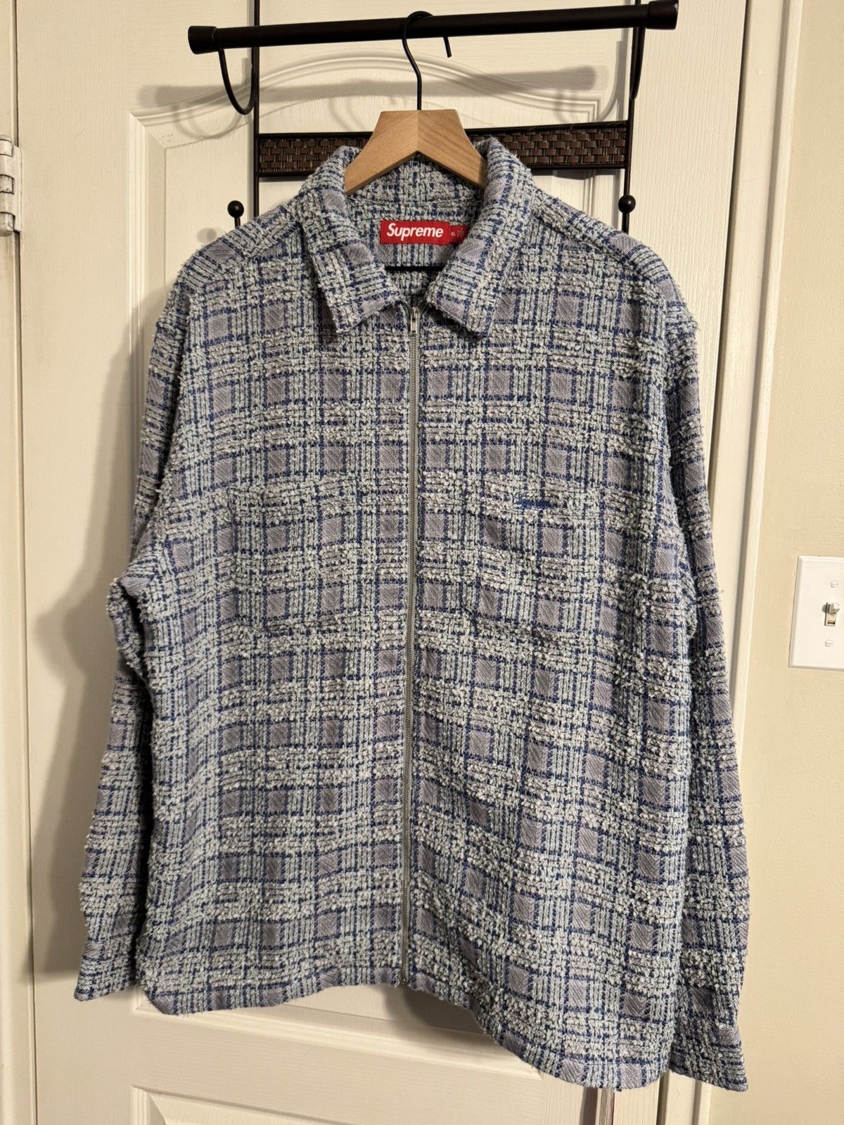 Supreme Boucle Zip Shirt