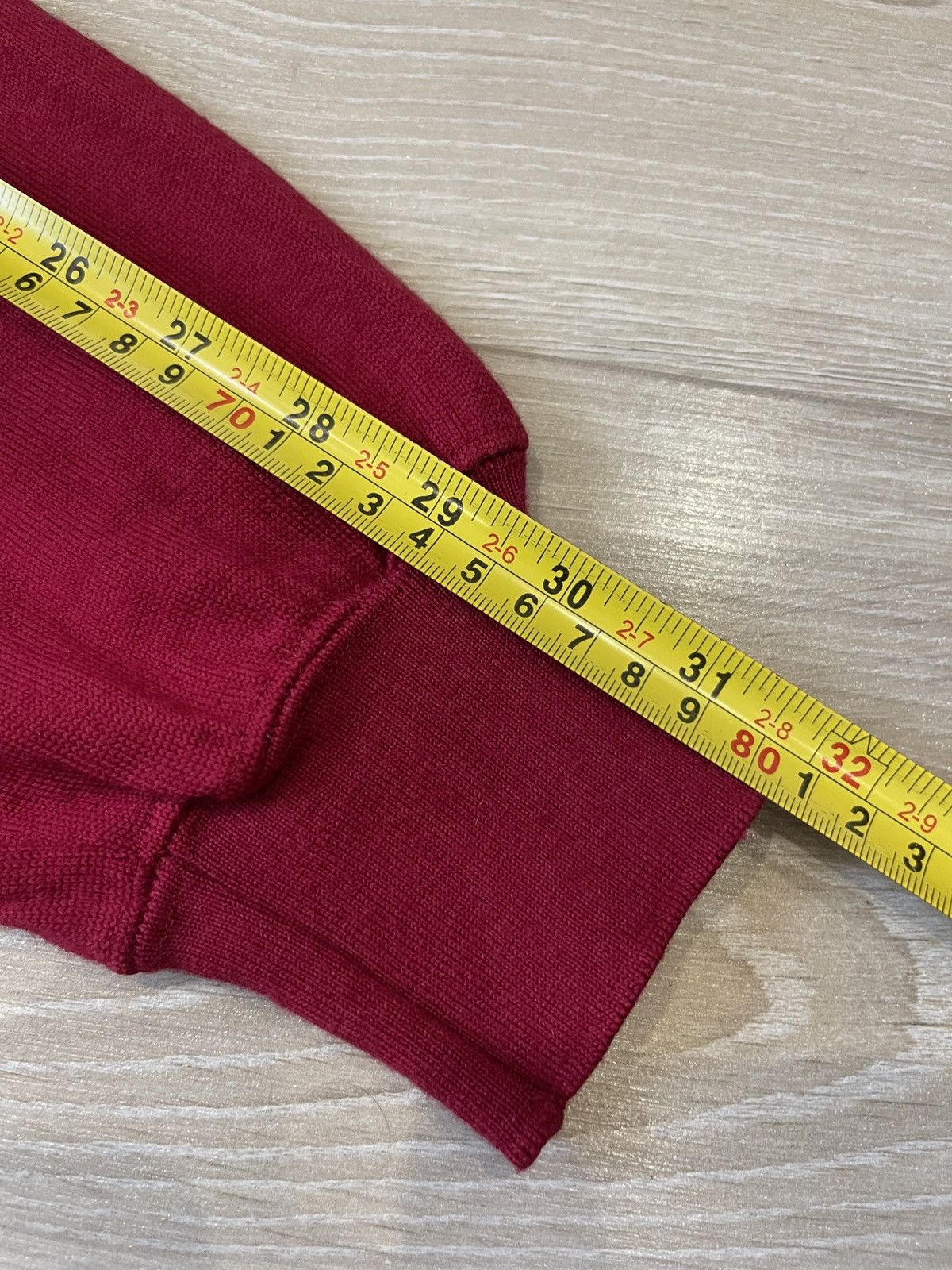 Paul & Shark Vintage Paul & Shark wool sweater polo long sleeve red Size US XXL / EU 58 / 5 - 14 Thumbnail