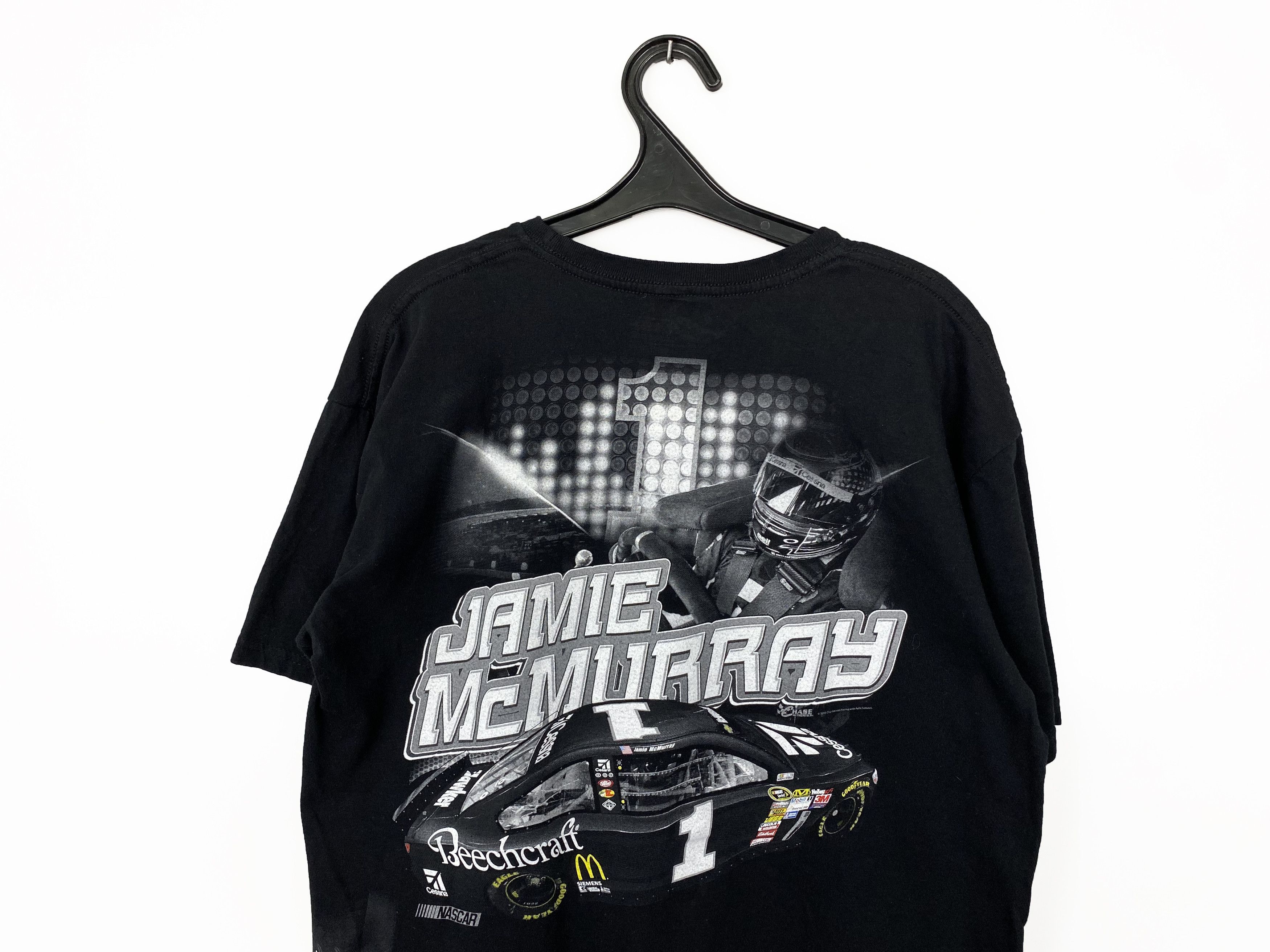 Chase Authentics × NASCAR Chase Authentics NASCAR Jamie McMurray 1 Vintage Racing Tee Size US L / EU 52-54 / 3 - 5 Thumbnail