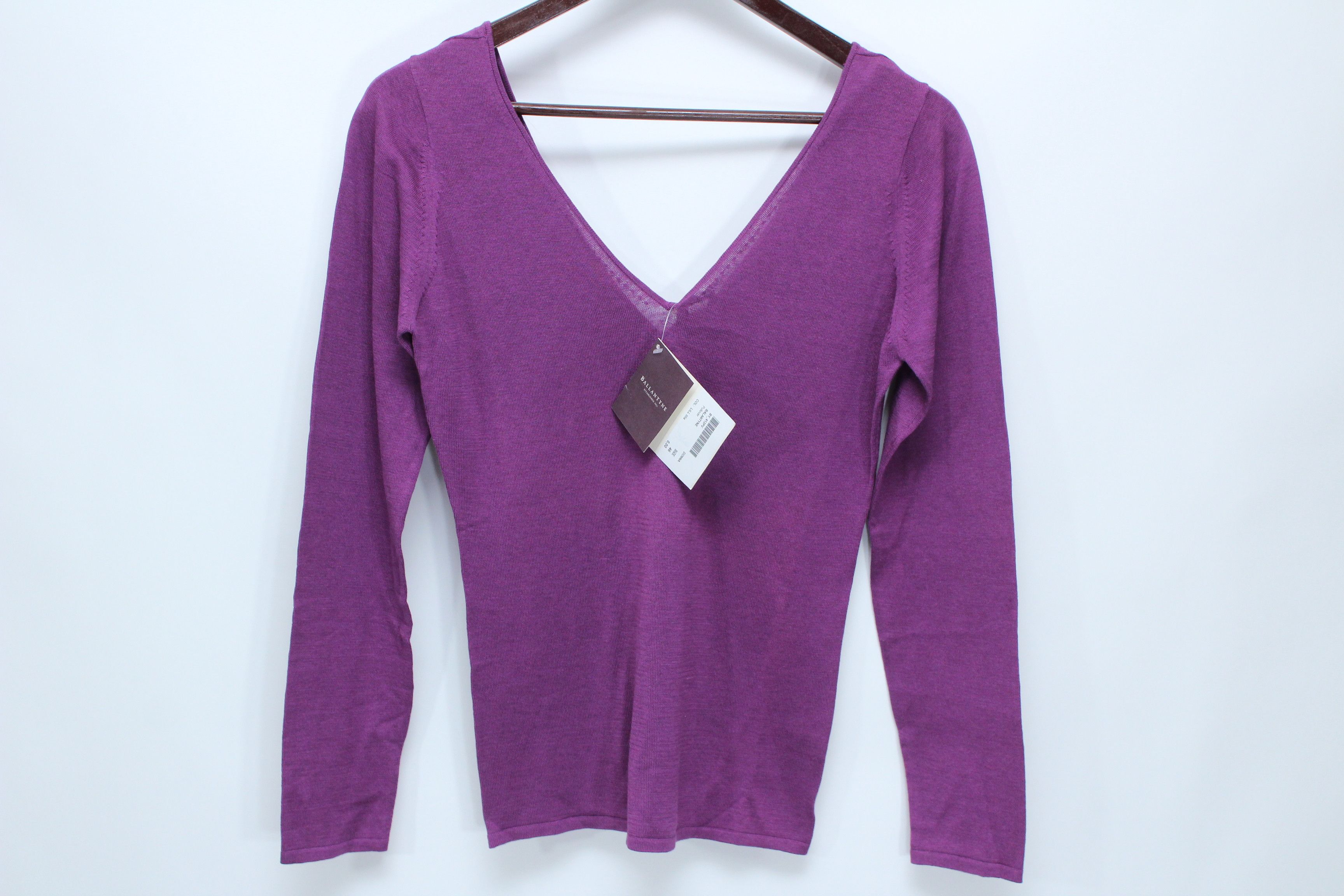 Ballantyne Ballantyne Cashmere Silk Sweater Wms Size 46 Made In Italy Size L / US 10 / IT 46 - 4 Thumbnail