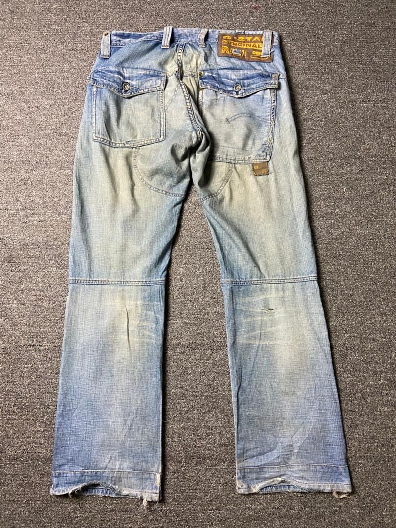 G-Star G-Star Original Raw Trash Low Jeans (143) Size US 33 - 2 Thumbnail