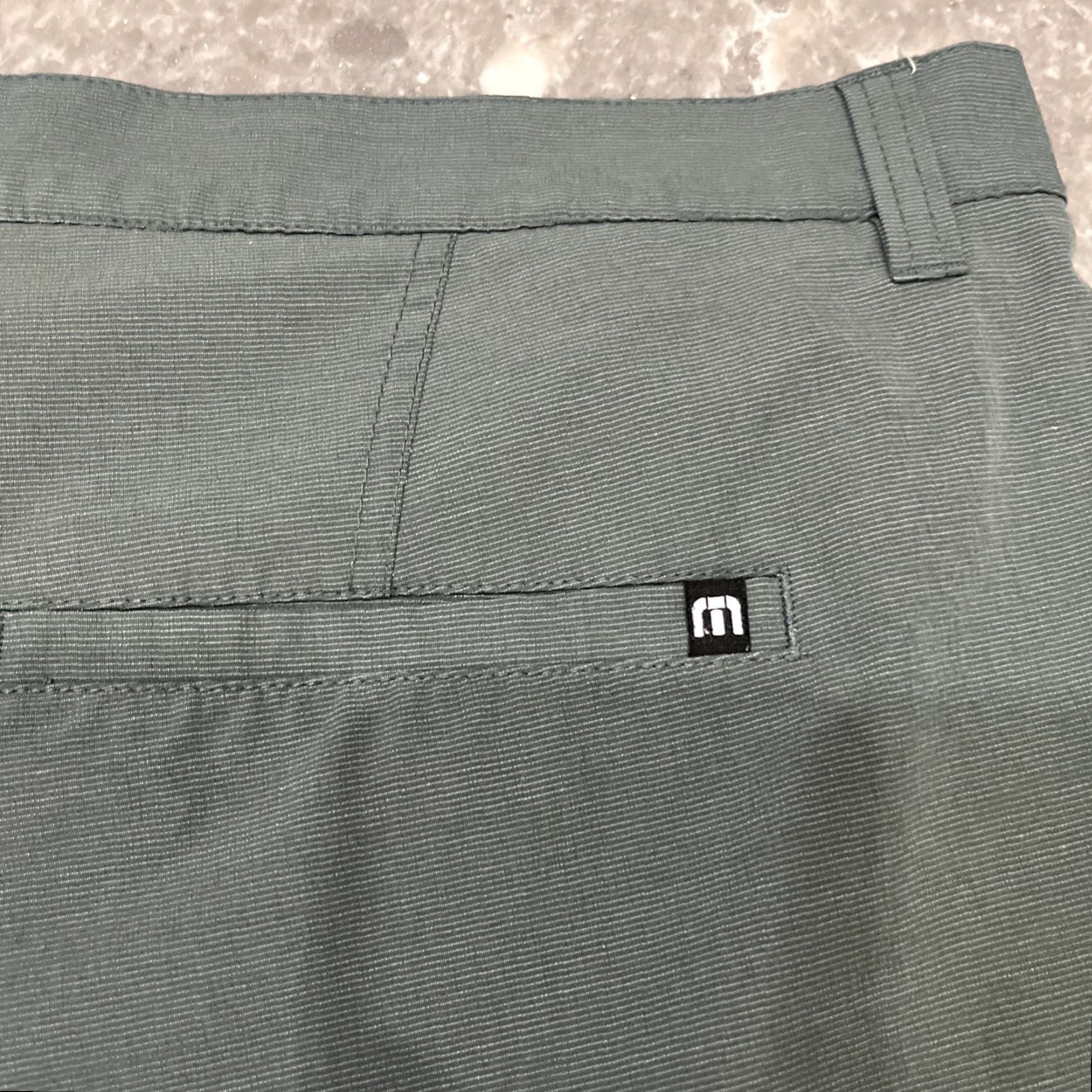 TravisMathew Travis Mathew Mens Shorts 42 Gray Golf Casual Performance Pockets 12" Outdoor Size US 42 / EU 58 - 7 Thumbnail