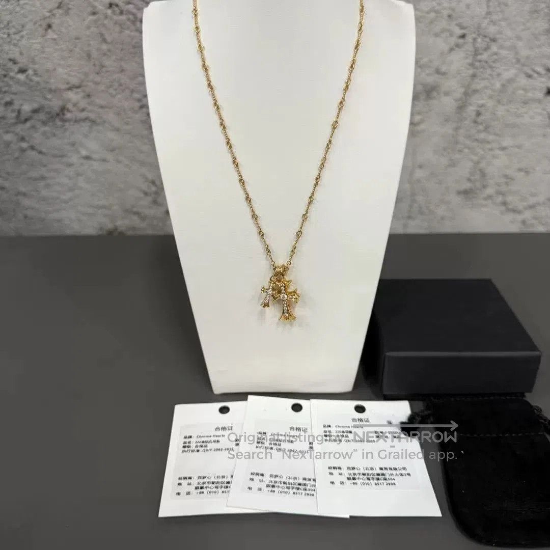 Chrome Hearts Chrome Hearts 22k Bamboo Necklace. Size ONE SIZE - 8 Thumbnail