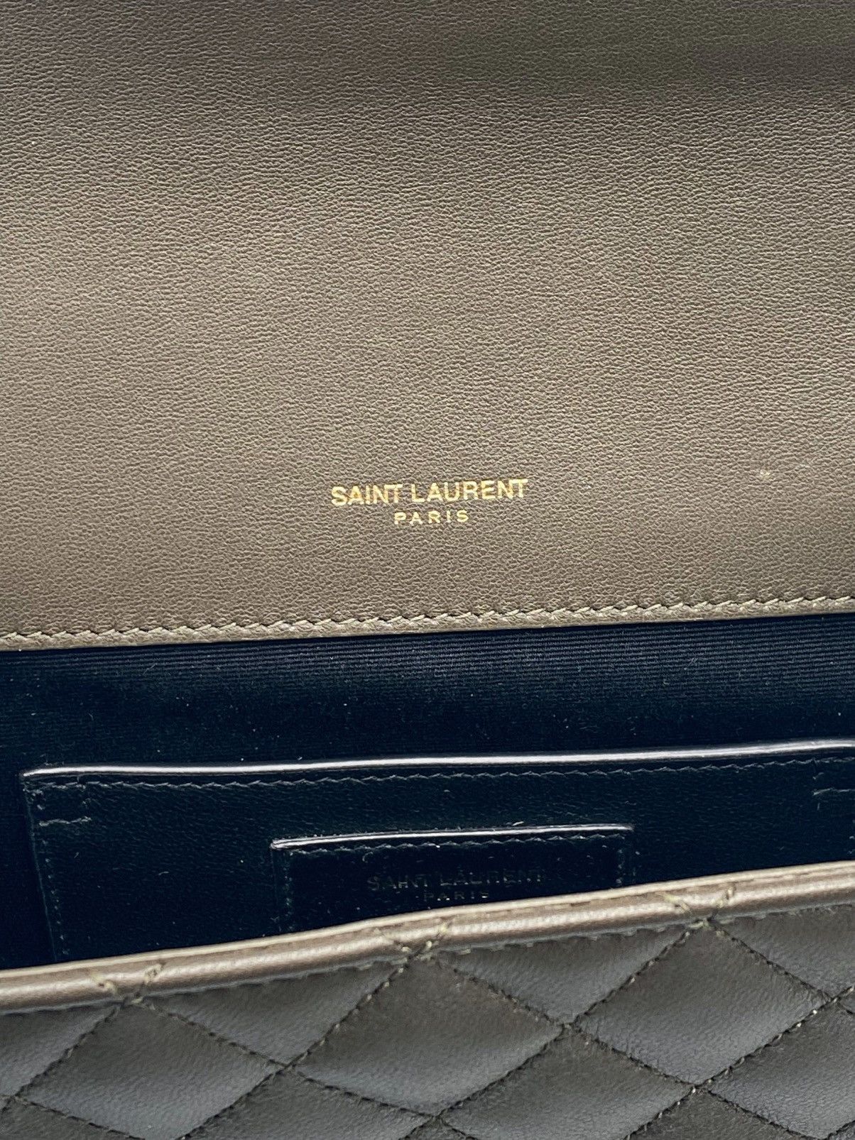 Yves Saint Laurent Saint Laurent Envelope Triquilt Small YSL Shoulder Bag Size ONE SIZE - 15 Thumbnail
