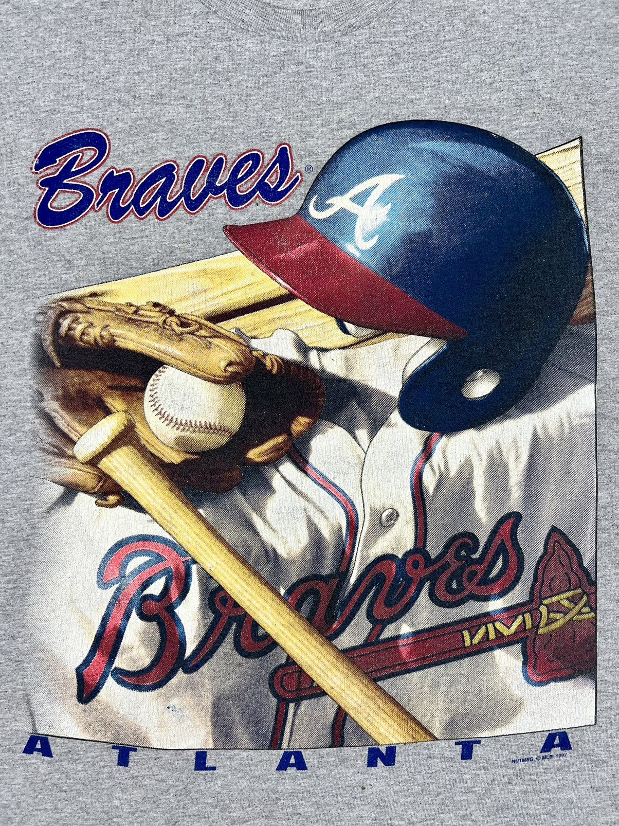 90s Vintage Atlanta Braves Mlb tee