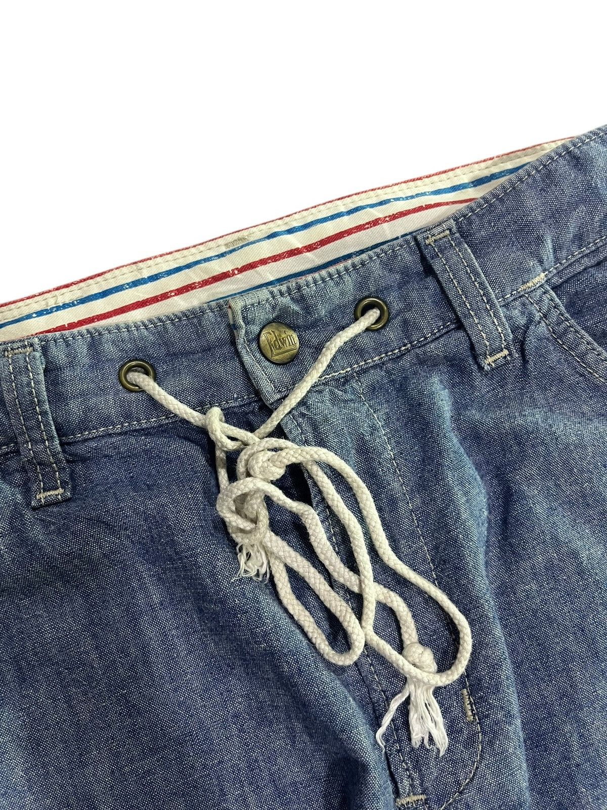 If Six Was Nine × Japanese Brand × Le Grande Bleu (L.G.B.) 🇯🇵 VINTAGE EDWIN WASHED BLUE DUNGAREE Size US 32 / EU 48 - 6 Thumbnail