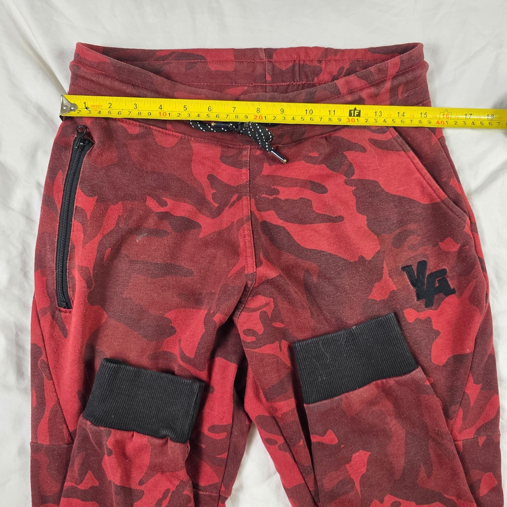 YoungLA YoungLA Mens Medium Red Camo Joggers Sweatpants Drawstring C Size US 30 / EU 46 - 10 Thumbnail