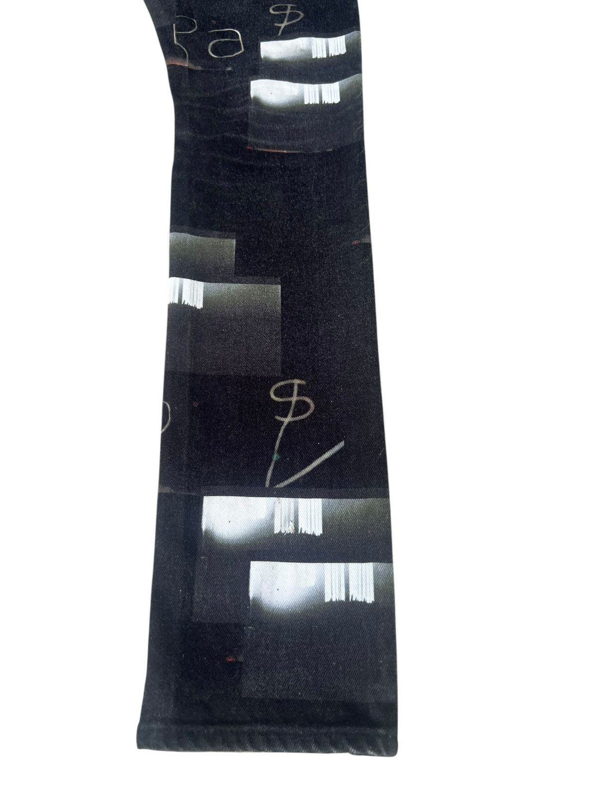 SHAREEF Vintage Shareef Japan All Printed Denim Jeans Size US 29 - 15 Thumbnail
