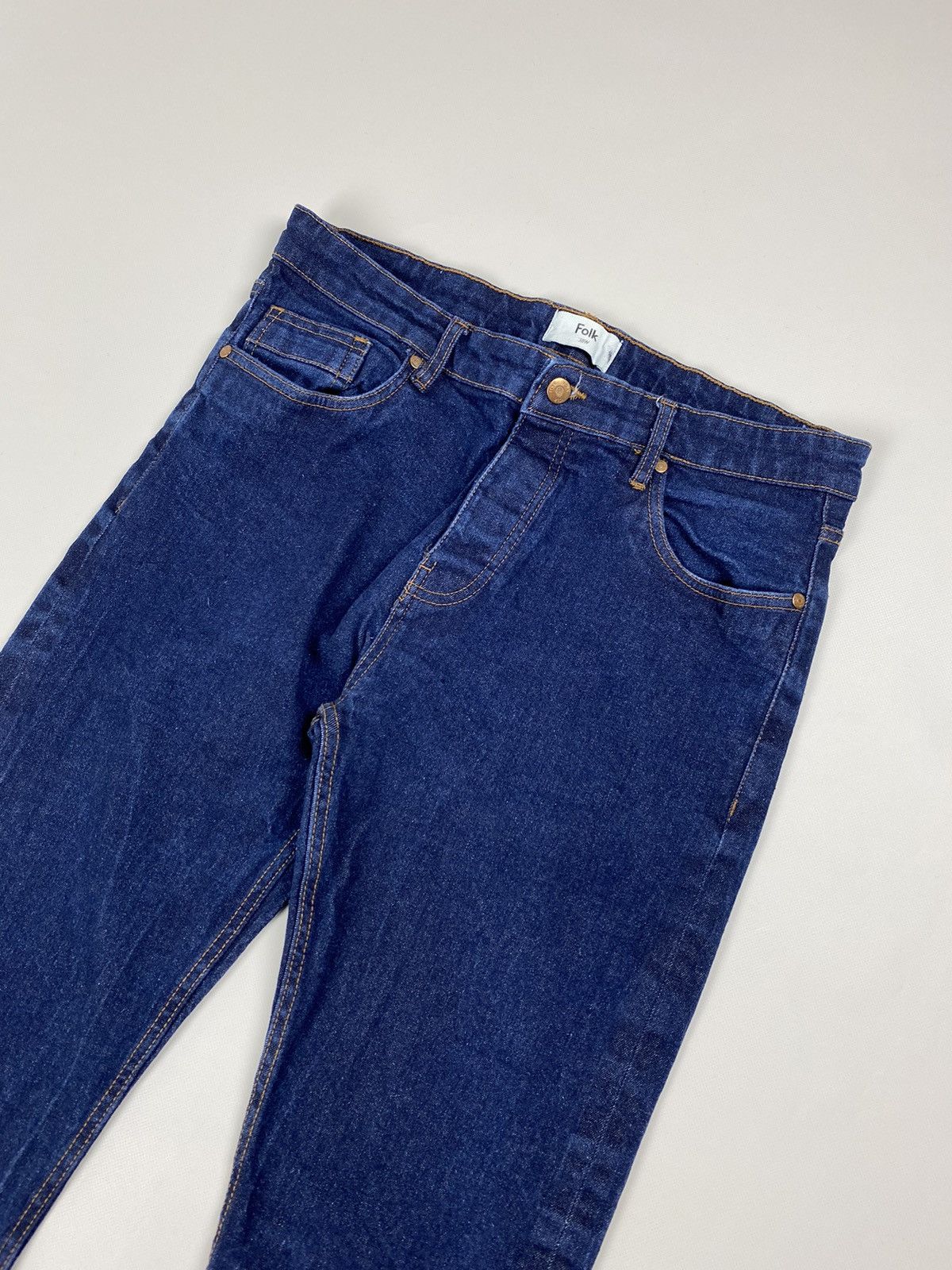 Folk Folk men’s Selvedge Denim Jeans Size US 34 / EU 50 - 4 Thumbnail