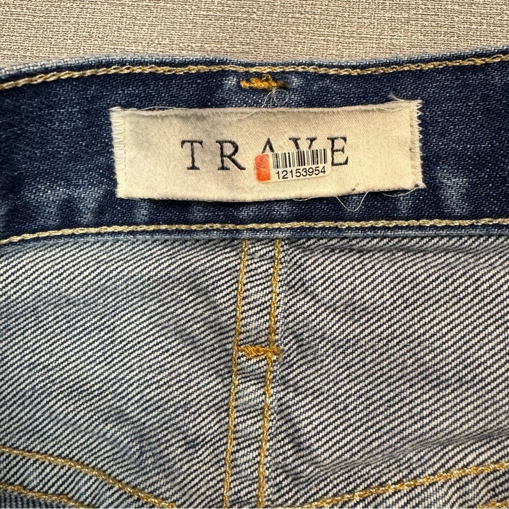 Other TRAVE Vivienne Cropped Straight-Leg Jeans In Borrowed Time Size 28" / US 6 / IT 42 - 6 Thumbnail