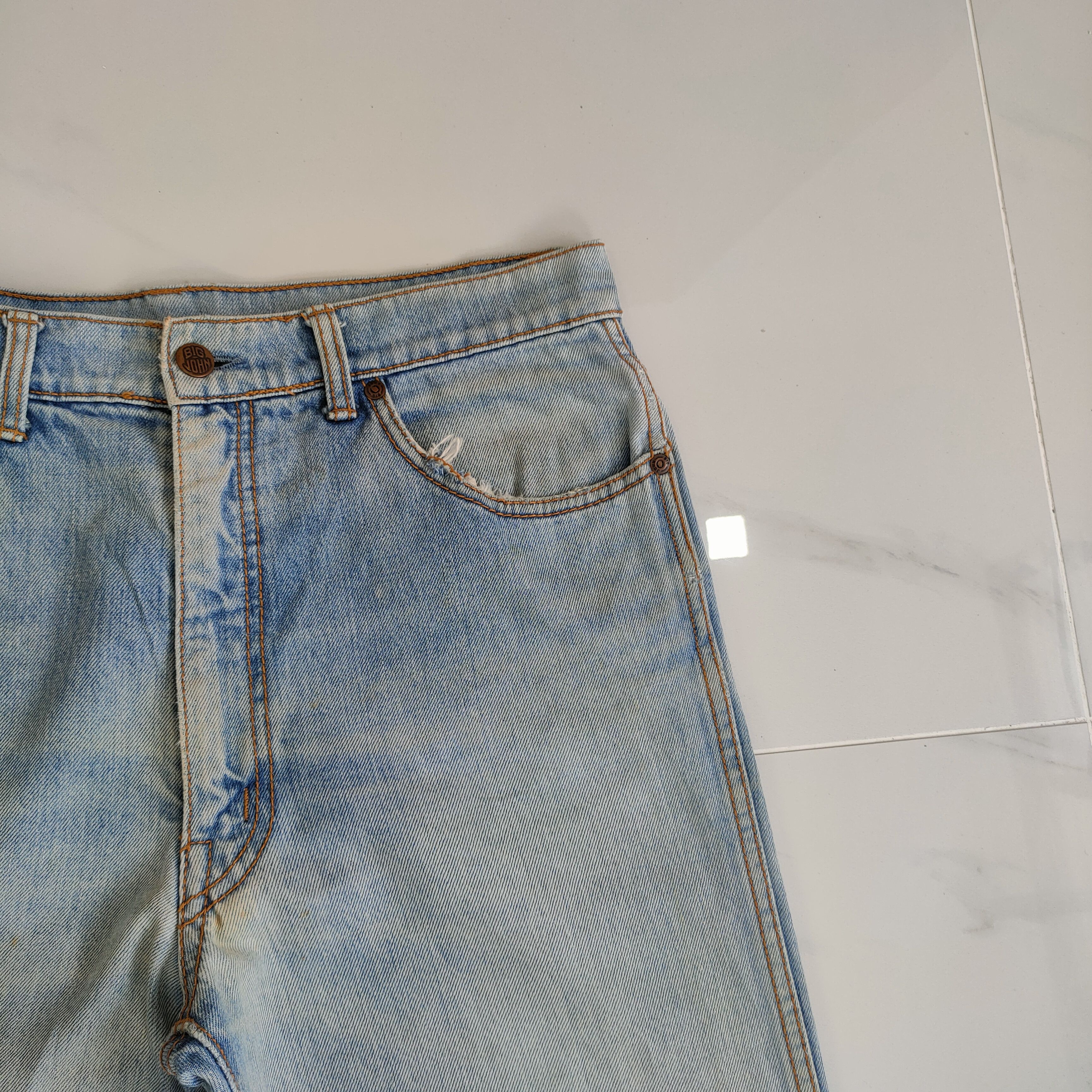 Japanese Brand VINTAGE JAPANESE DISTRESSED JEAN DENIM PANTS Size US 32 / EU 48 - 6 Thumbnail
