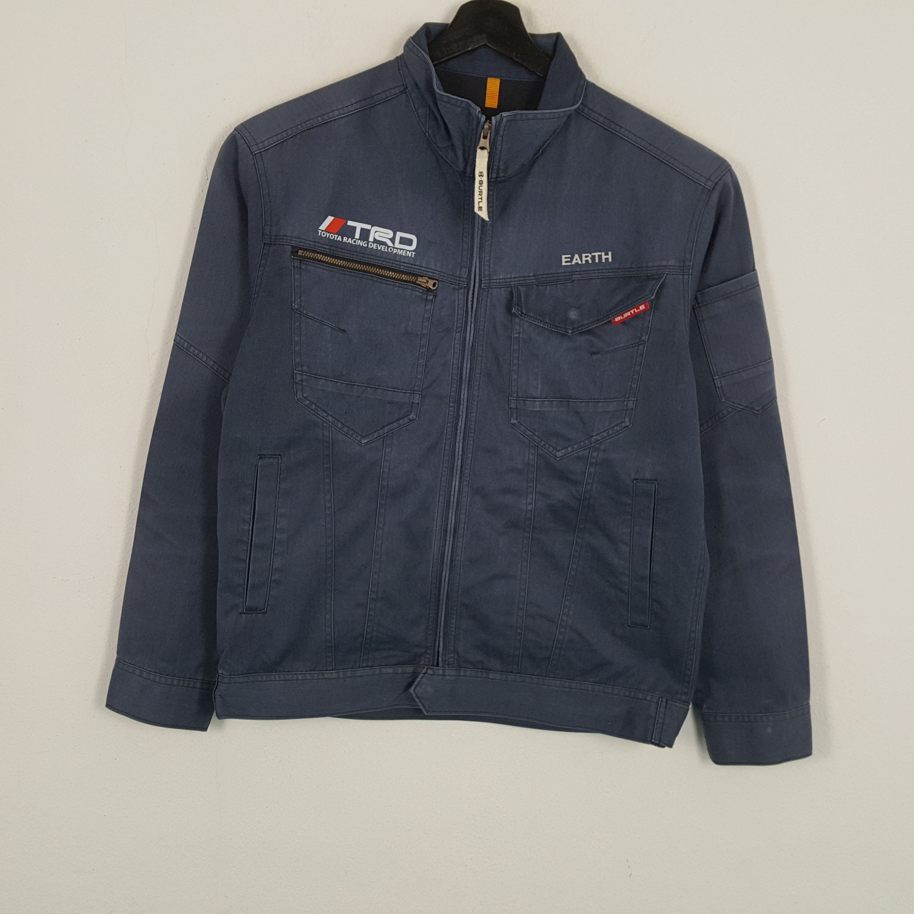 Japanese Brand × Vintage TRD TOYOTA RACING Japanese Motorsports Custom Art Jacket Size US M / EU 48-50 / 2 - 3 Thumbnail