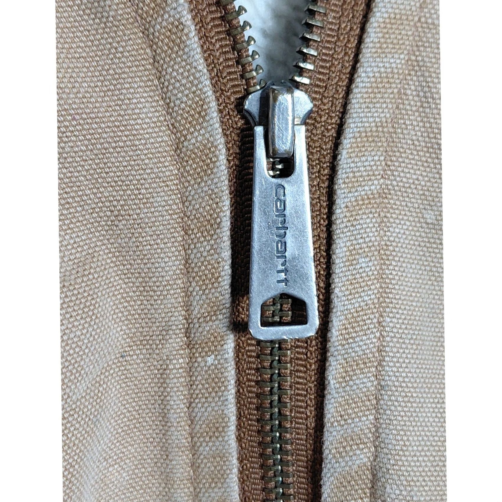 Carhartt Carhartt Hooded Jacket Brown Knit Men M Regular Zip Hooded Utility Work Jacket Womens? Size US M / EU 48-50 / 2 - 3 Thumbnail