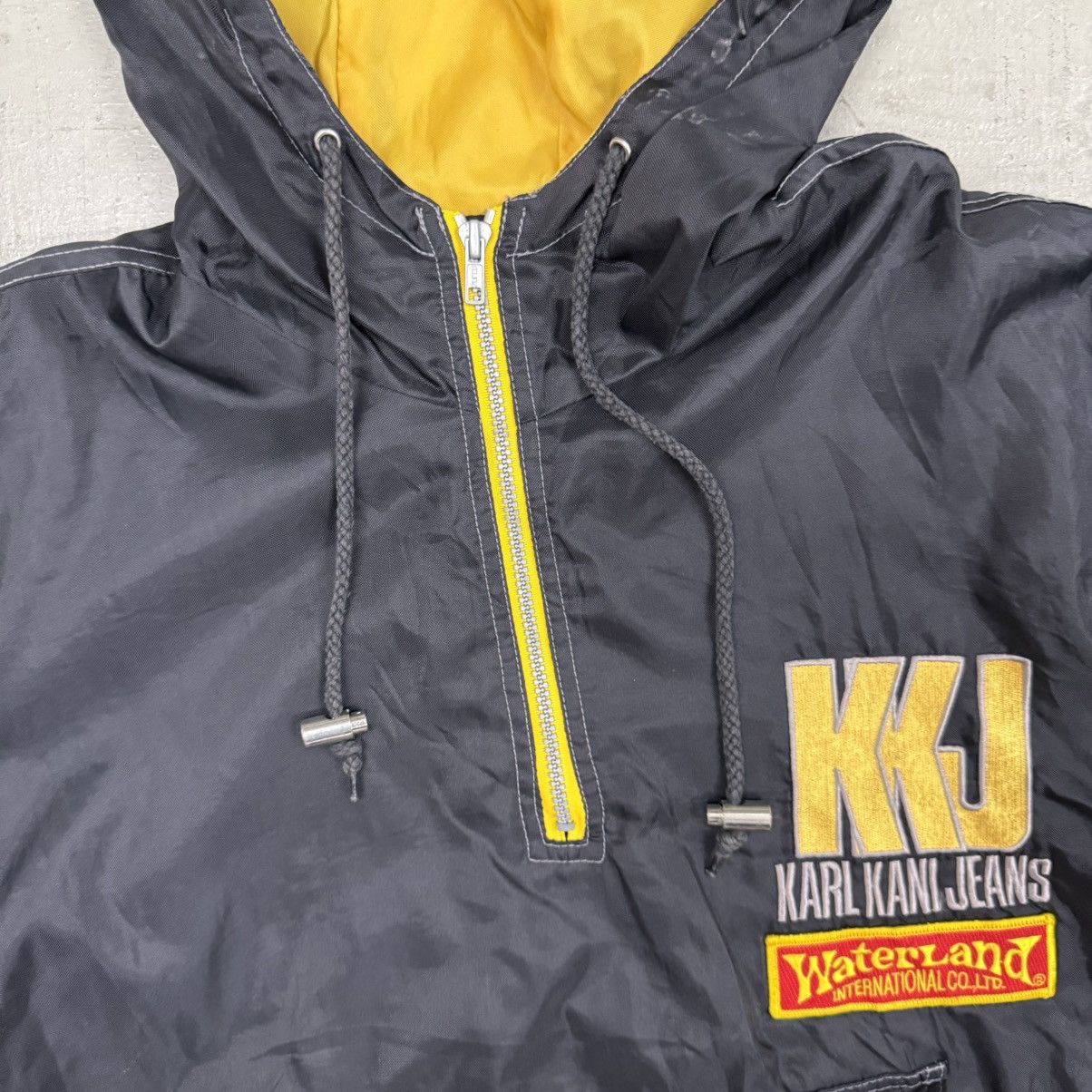 Karl Kani × Vintage Vintage Karl Kani Anorak Hip Hop Size US XL / EU 56 / 4 - 3 Thumbnail