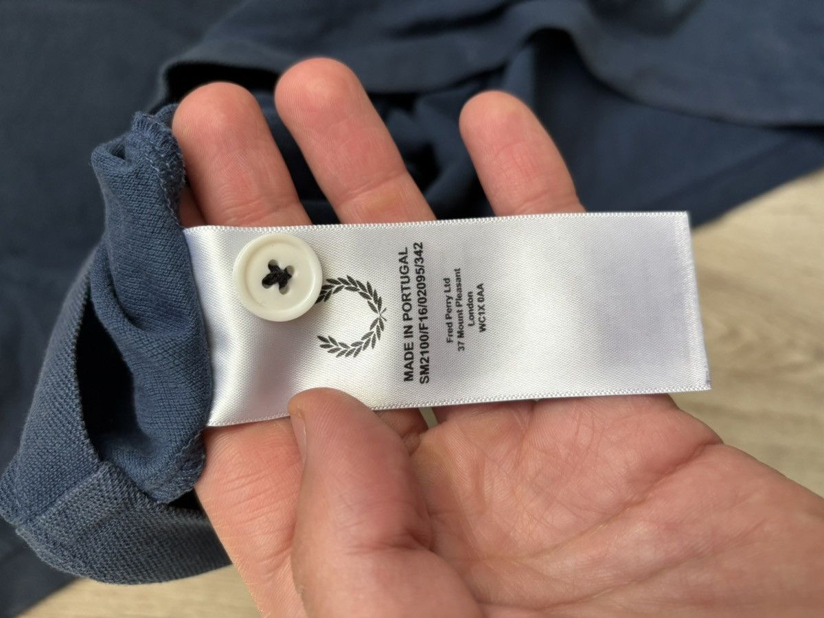 Fred Perry × Raf Simons Fred Perry x Raf Simons polo faded Size US XXS / EU 40 - 16 Thumbnail