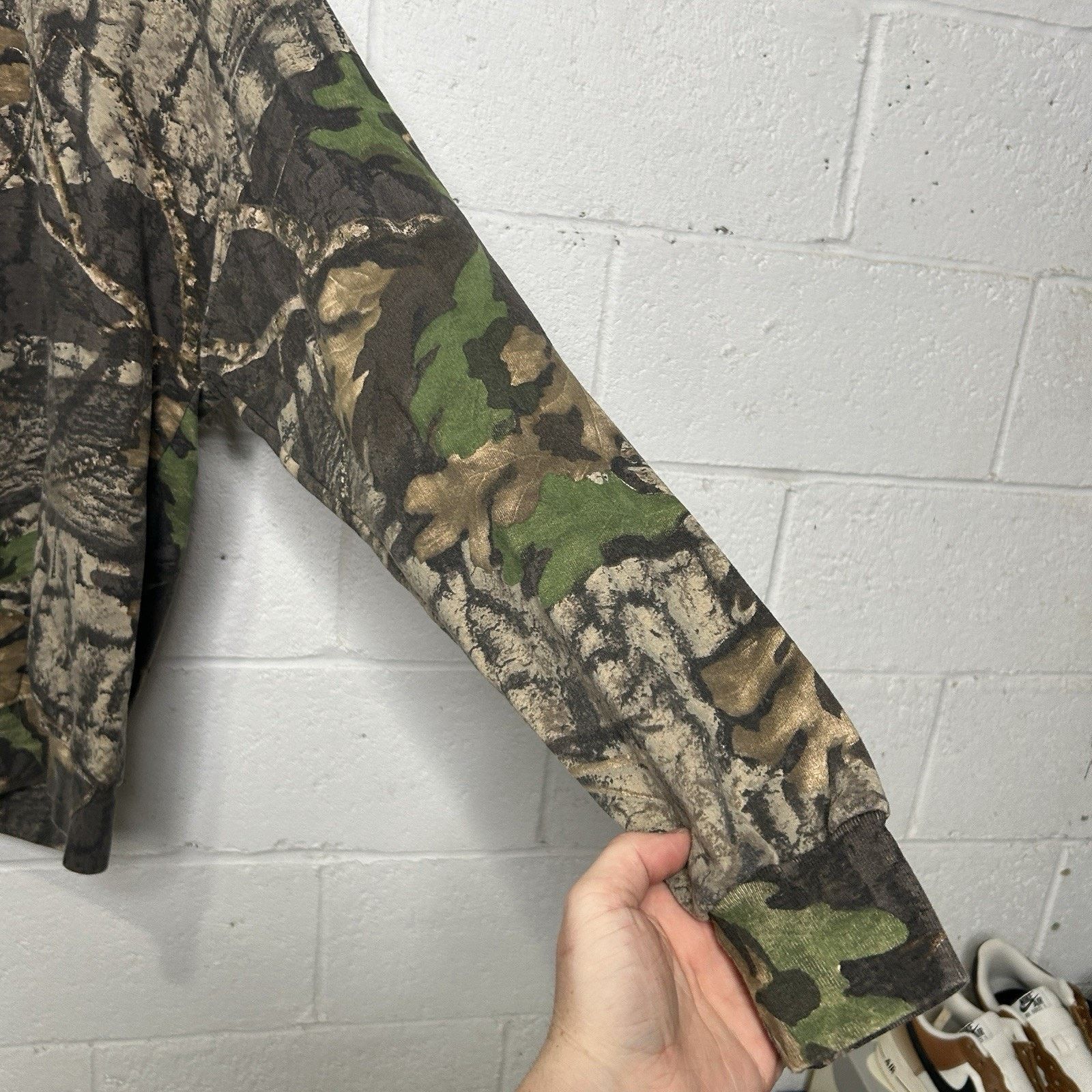Jerzees Vintage Jerzees Outdoor Mossy Oak Camo Crewneck Sweatshirt Size US M / EU 48-50 / 2 - 6 Thumbnail