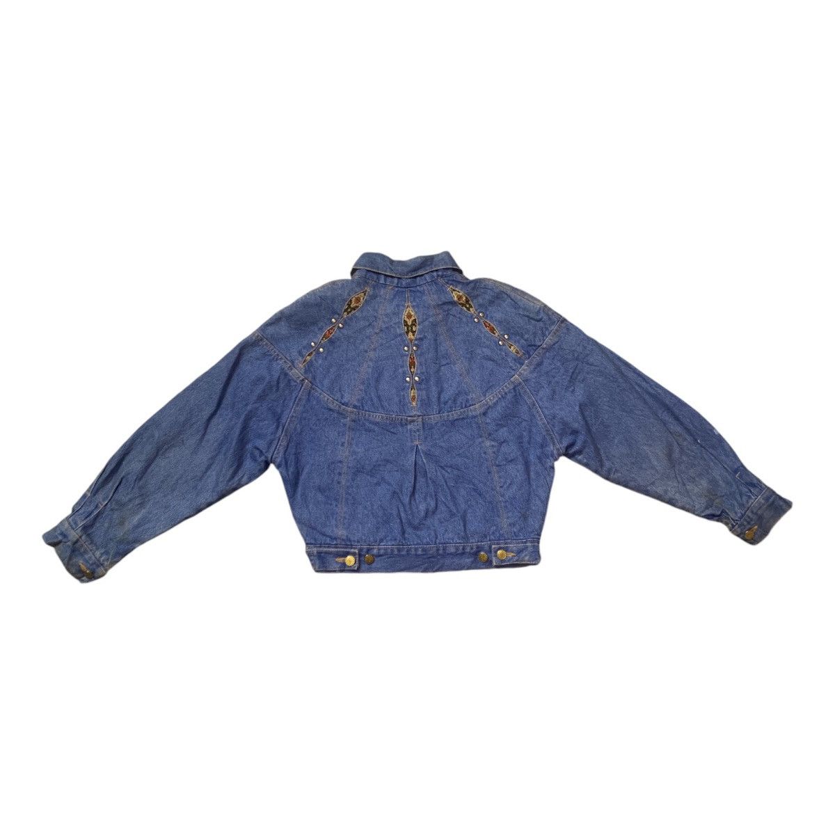 Other Rare Design Vintage Fiolelio Mode Italy Denim Jackets Size S / US 4 / IT 40 - 2 Thumbnail