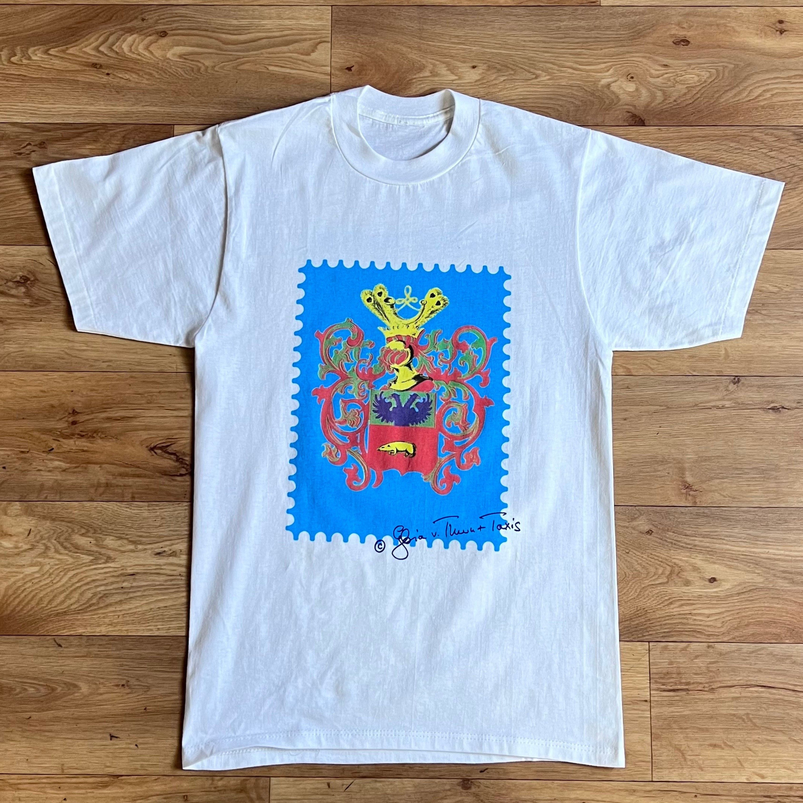 Vintage VTG 90s Gloria Von Thurn Taxis Punk Princess T-Shirt White M Size US M / EU 48-50 / 2 - 1 Thumbnail