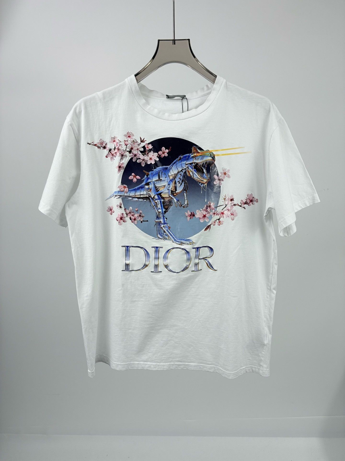 Dior DIOR Sorayama T-Rex Short Sleeve Size US L / EU 52-54 / 3 - 1 Thumbnail